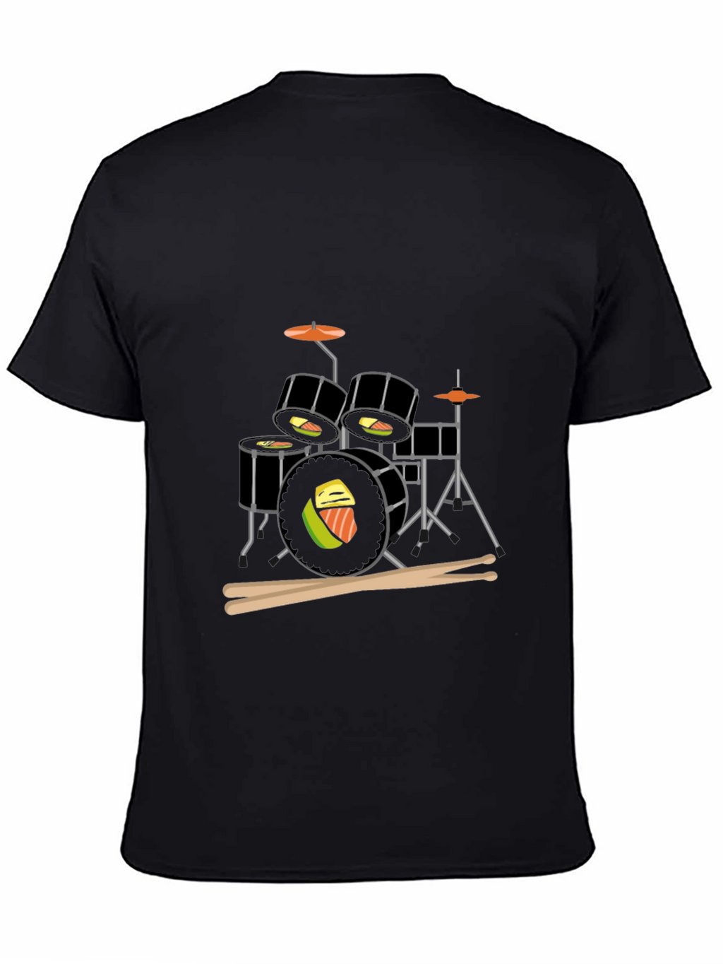 Sushi Drum Kit Graphic T-Shirt