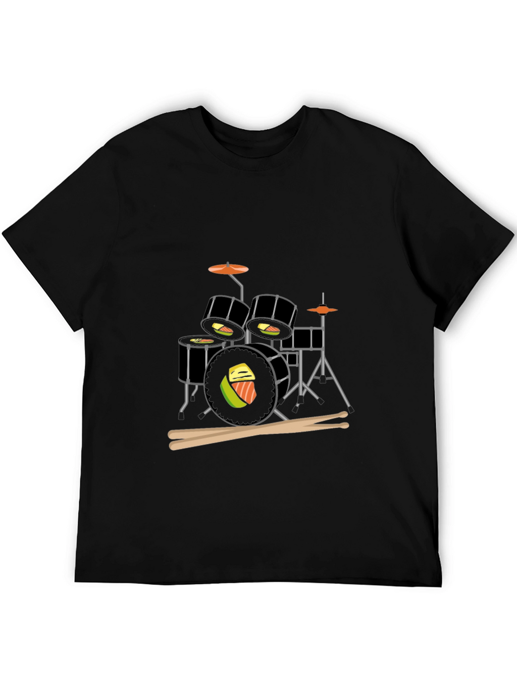 Sushi Drum Kit Graphic T-Shirt