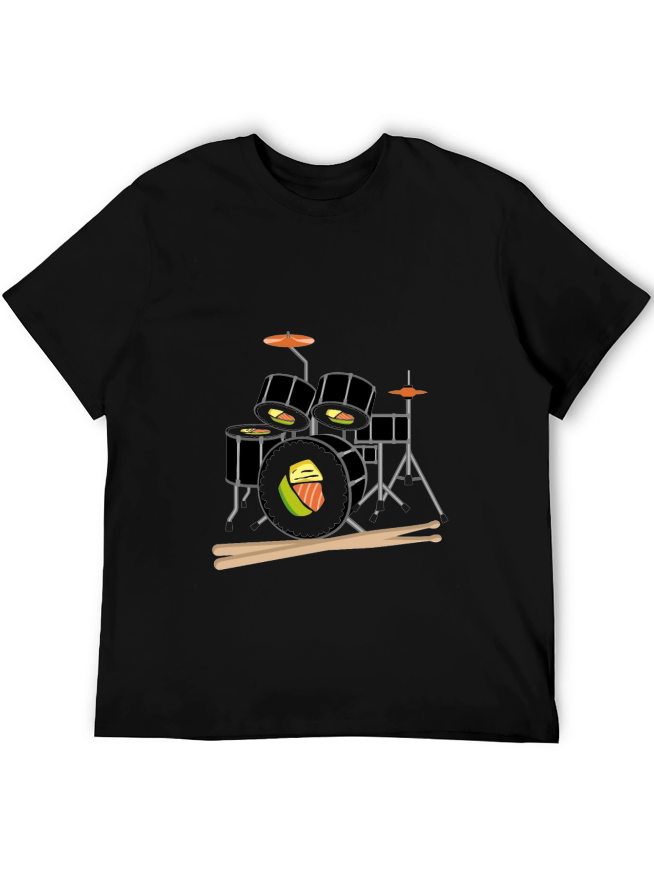 Sushi Drum Kit Graphic T-Shirt