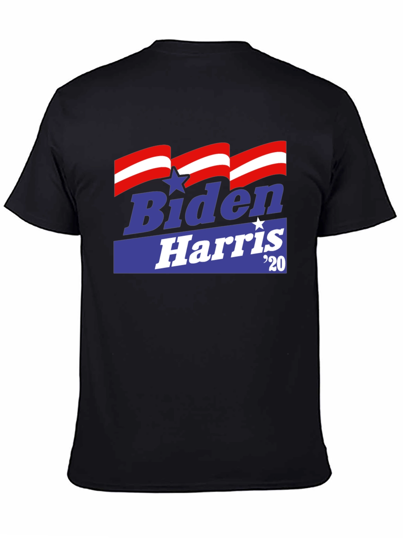 Biden Harris 20 Black T-Shirt