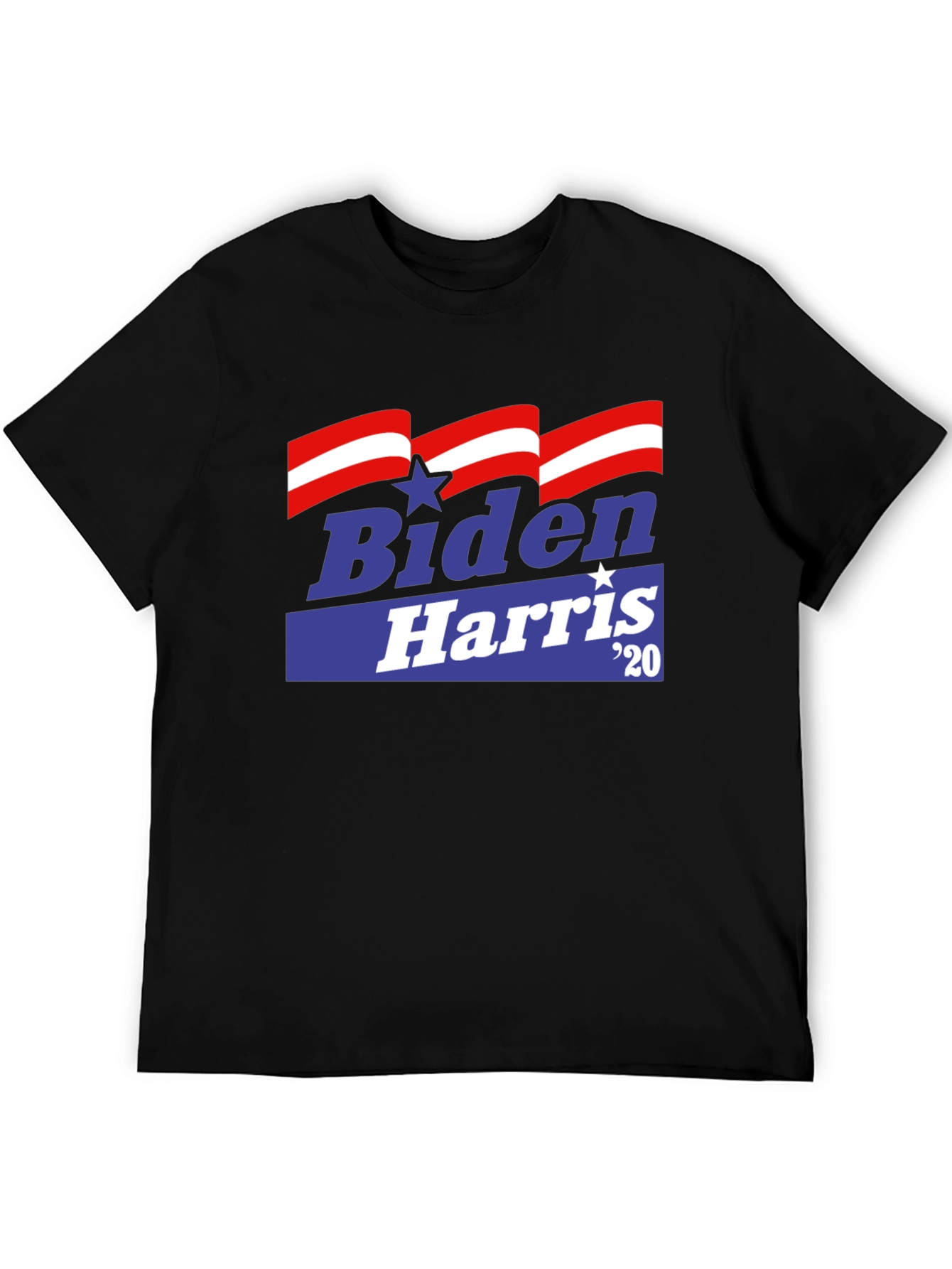 Biden Harris 20 Black T-Shirt
