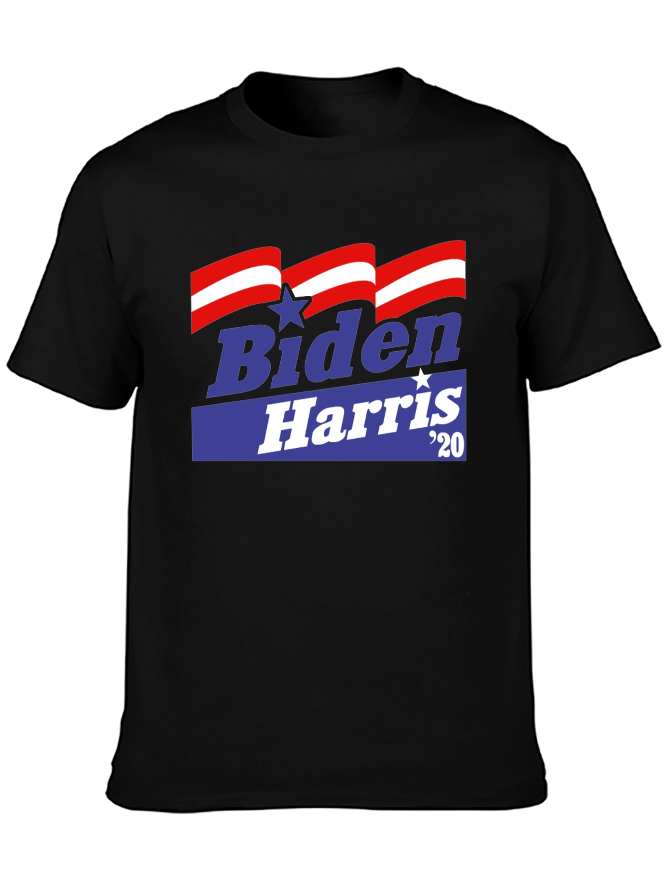 Biden Harris 20 Black T-Shirt