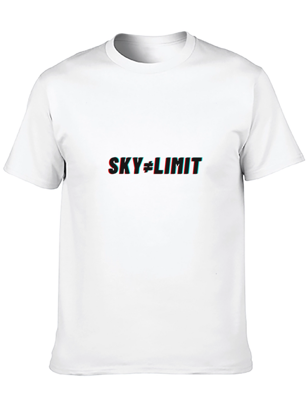 Skys the Limit Graphic Tee - Black Cotton