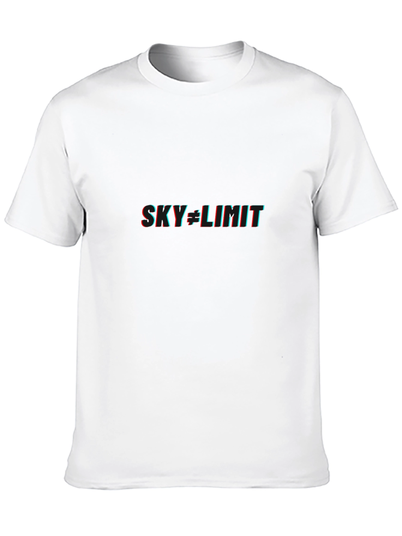 Skys the Limit Graphic Tee - Black Cotton