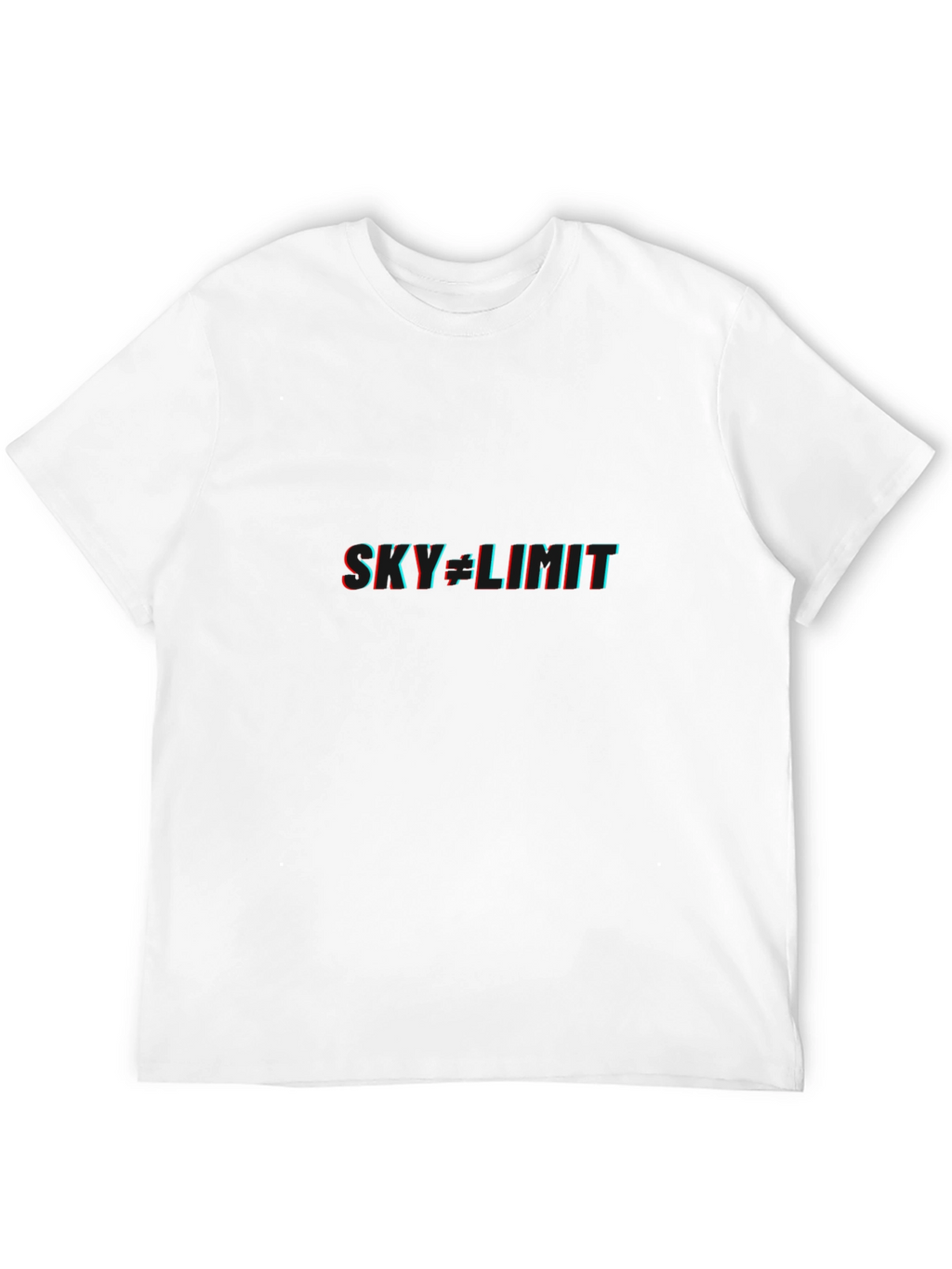 Skys the Limit Graphic Tee - Black Cotton