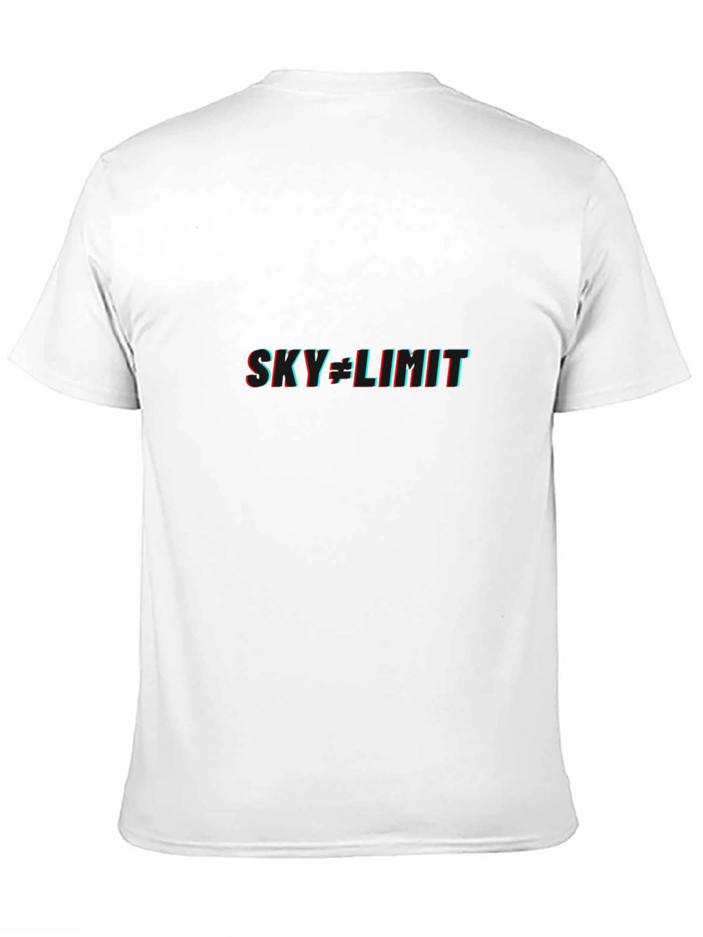 Skys the Limit Graphic Tee - Black Cotton