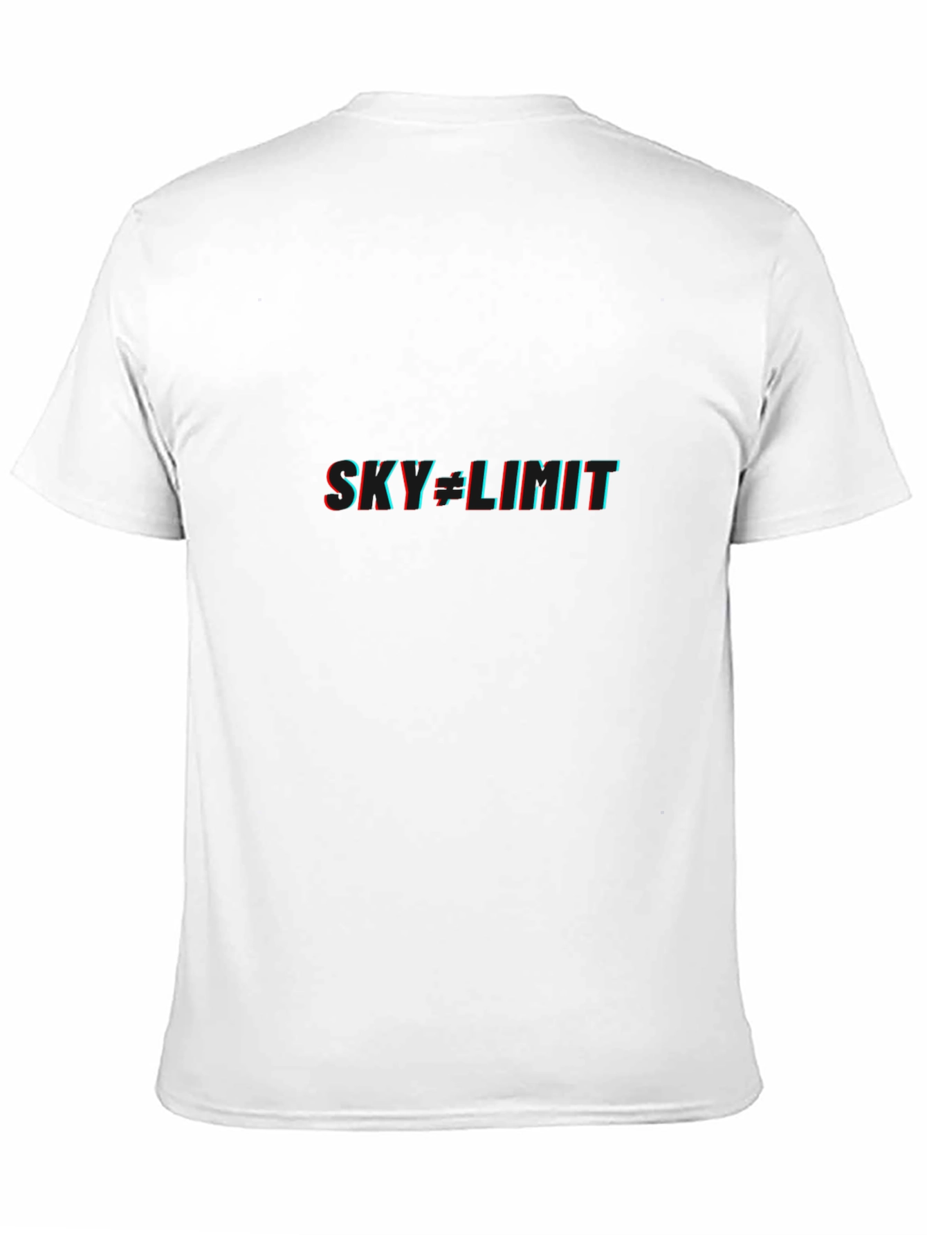 Skys the Limit Graphic Tee - Black Cotton