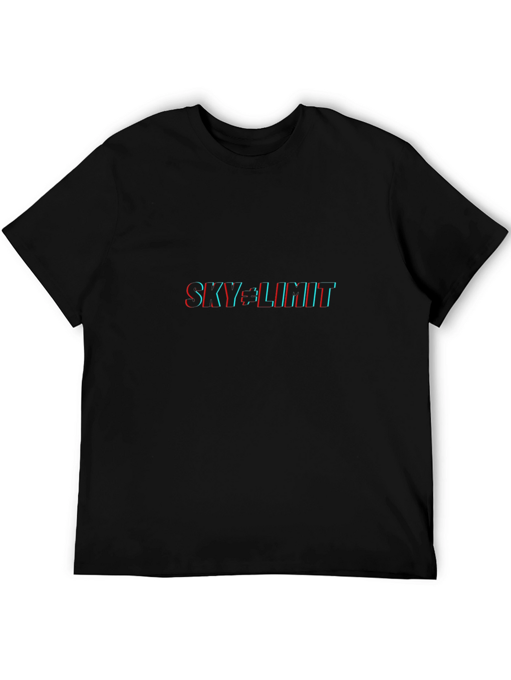 Skys the Limit Graphic Tee - Black Cotton