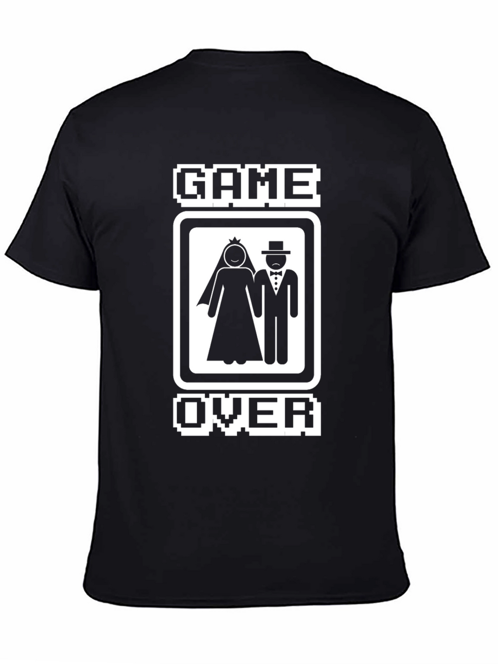 Game Over Wedding T-Shirt - Groom Humor