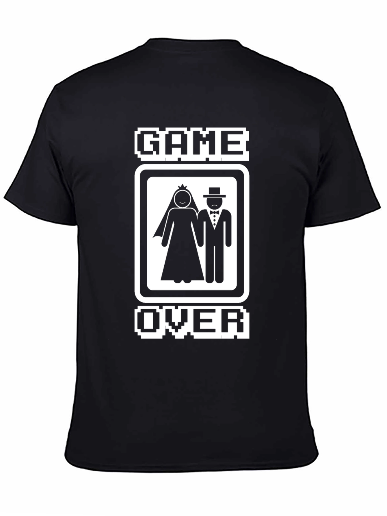 Game Over Wedding T-Shirt - Groom Humor