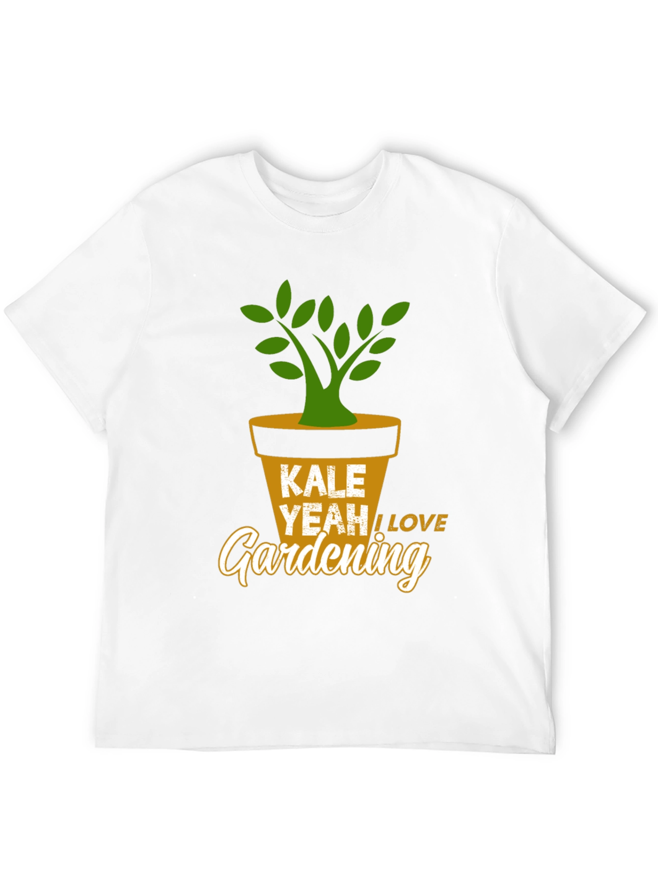 Kale Yeah Gardening T-Shirt - Black Humor Gardener Gift