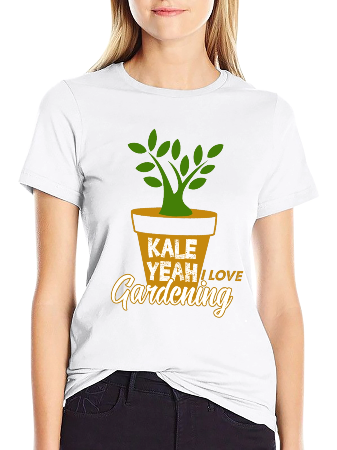 Kale Yeah Gardening T-Shirt - Black Humor Gardener Gift