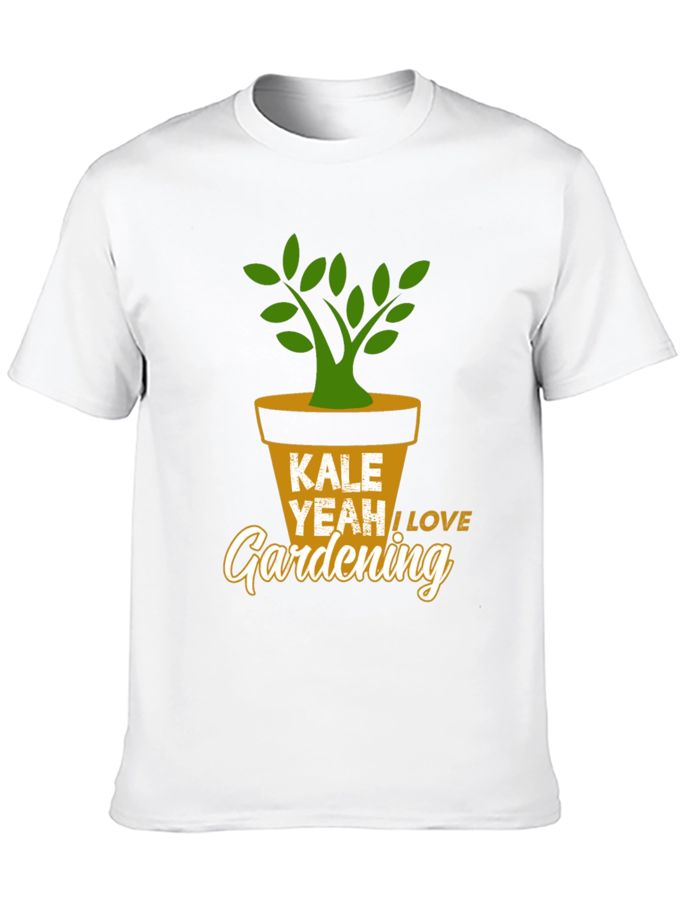 Kale Yeah Gardening T-Shirt - Black Humor Gardener Gift