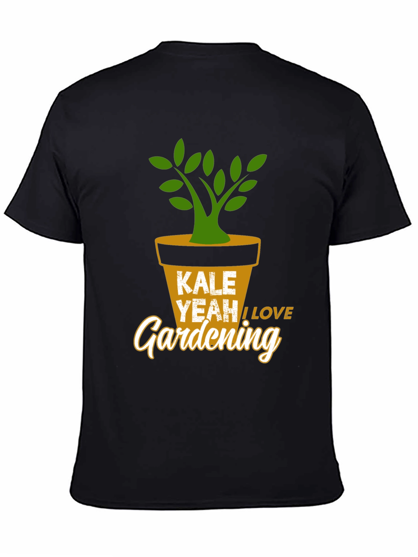 Kale Yeah Gardening T-Shirt - Black Humor Gardener Gift