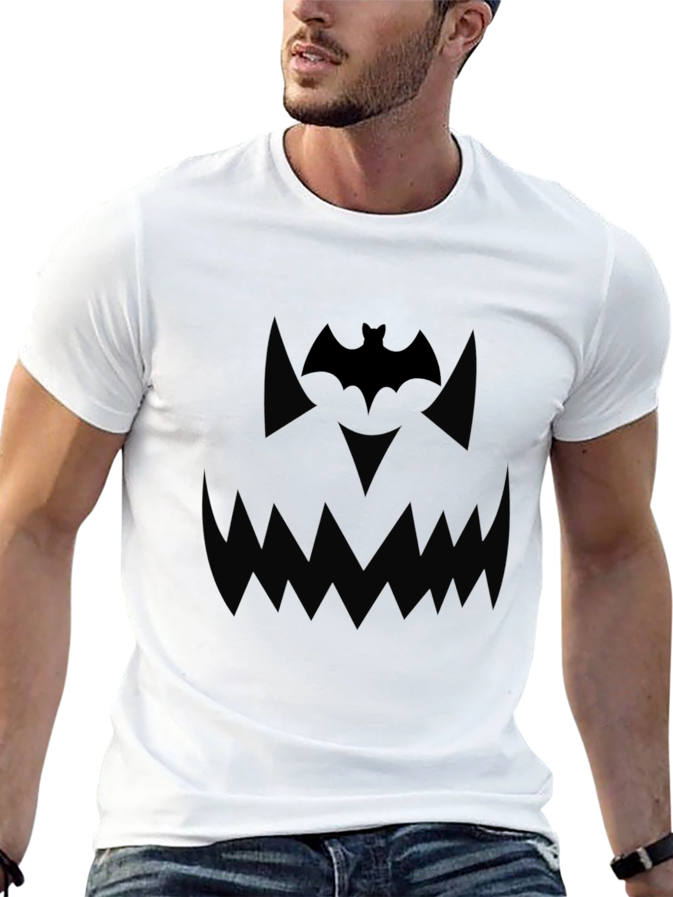 Batman Halloween Pumpkin T-Shirt - Dark Knight Style