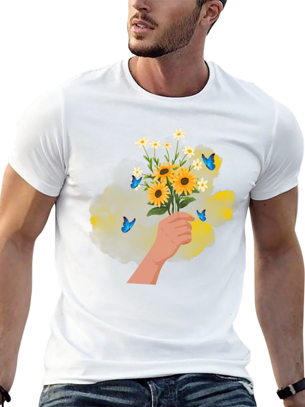 Sunflower Bouquet Graphic Tee