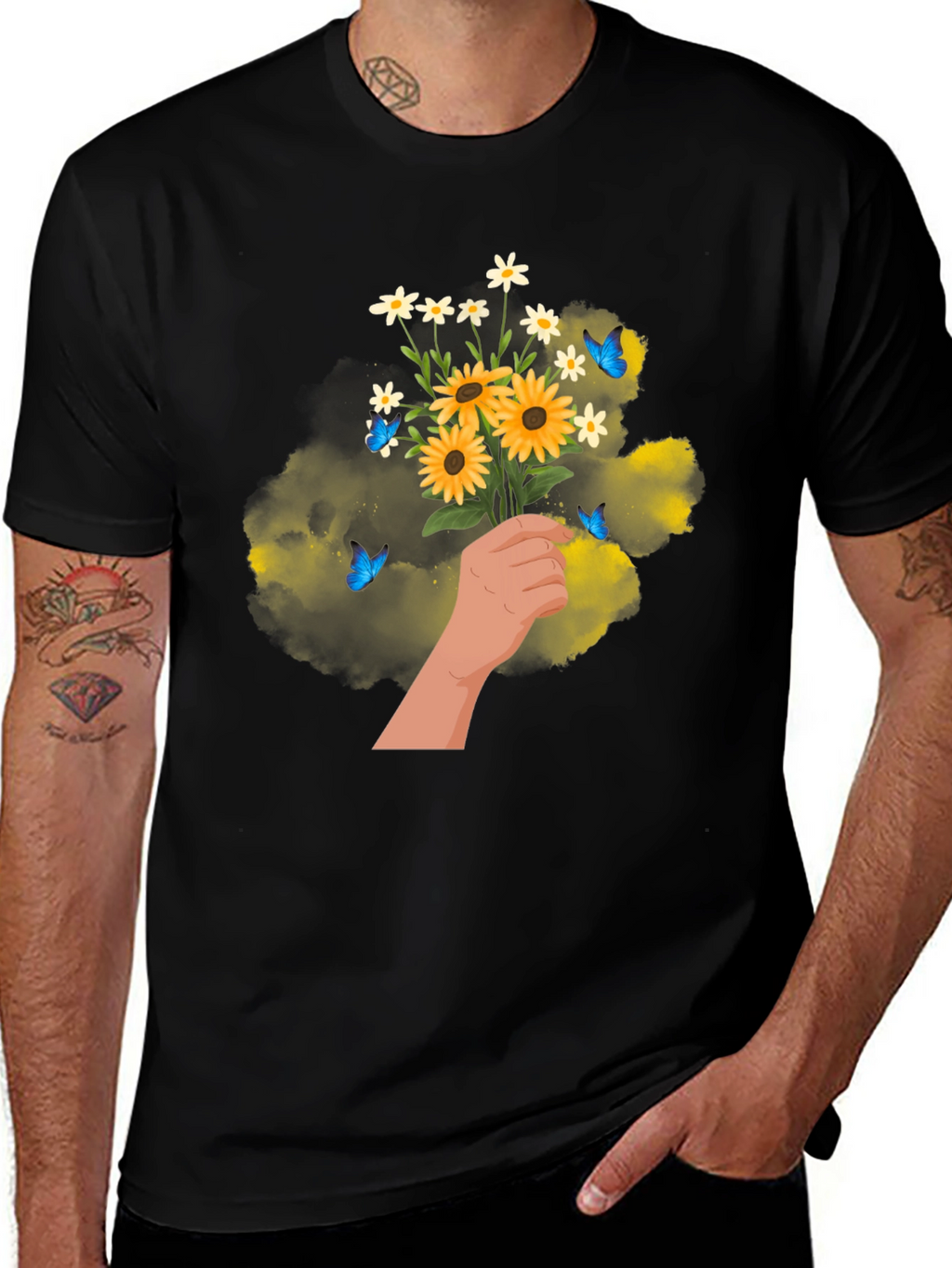 Sunflower Bouquet Graphic Tee