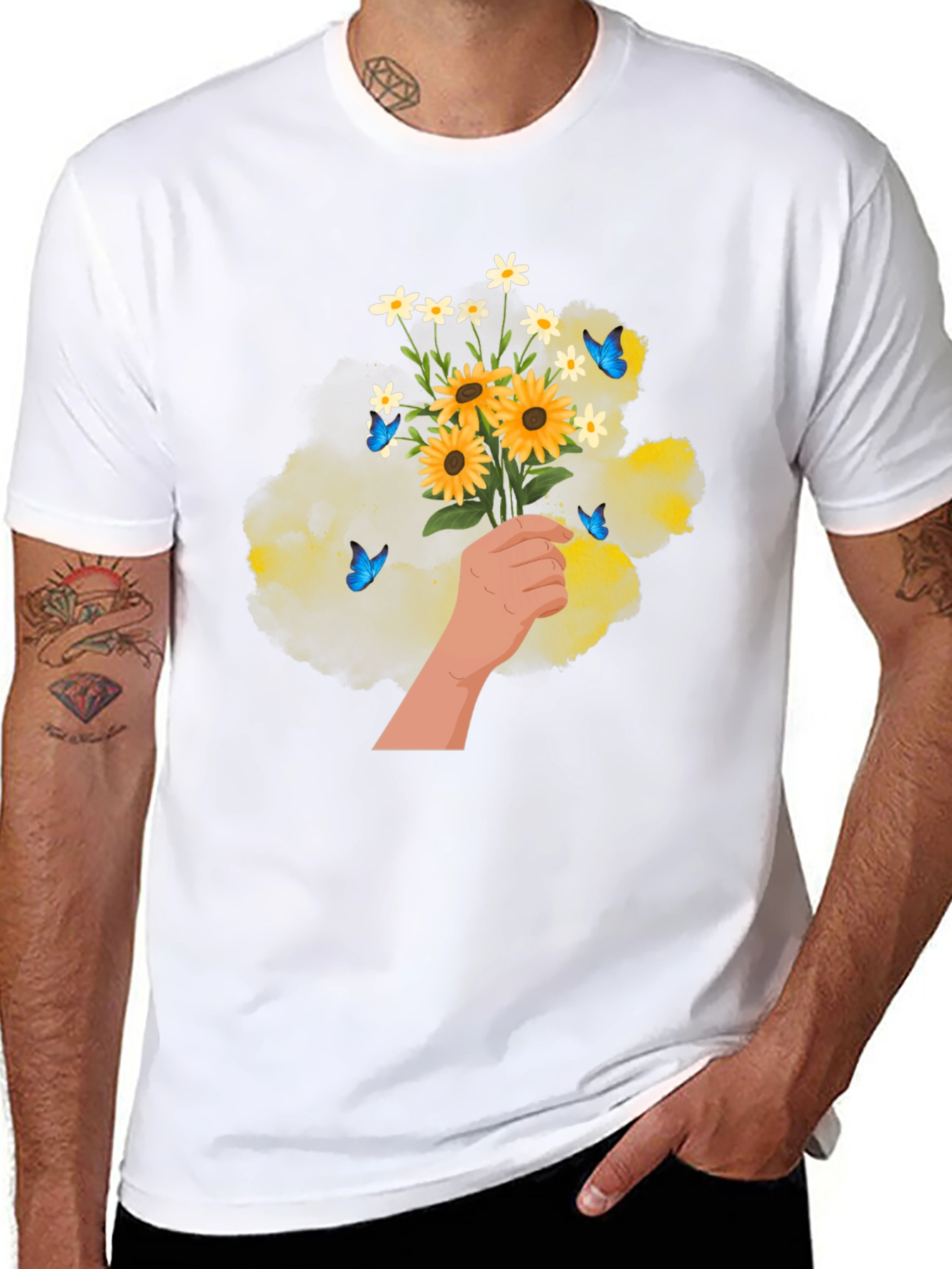 Sunflower Bouquet Graphic Tee