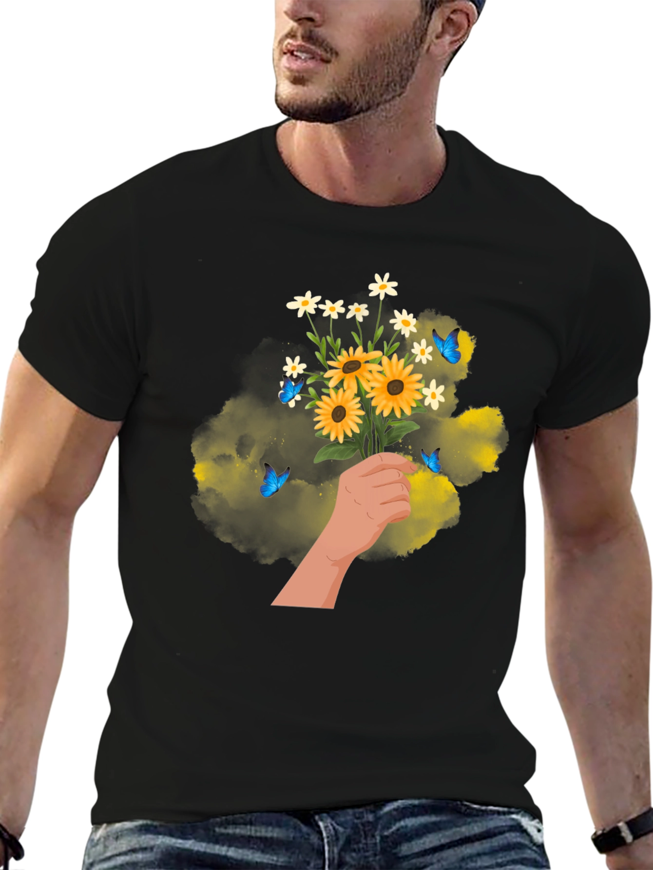 Sunflower Bouquet Graphic Tee