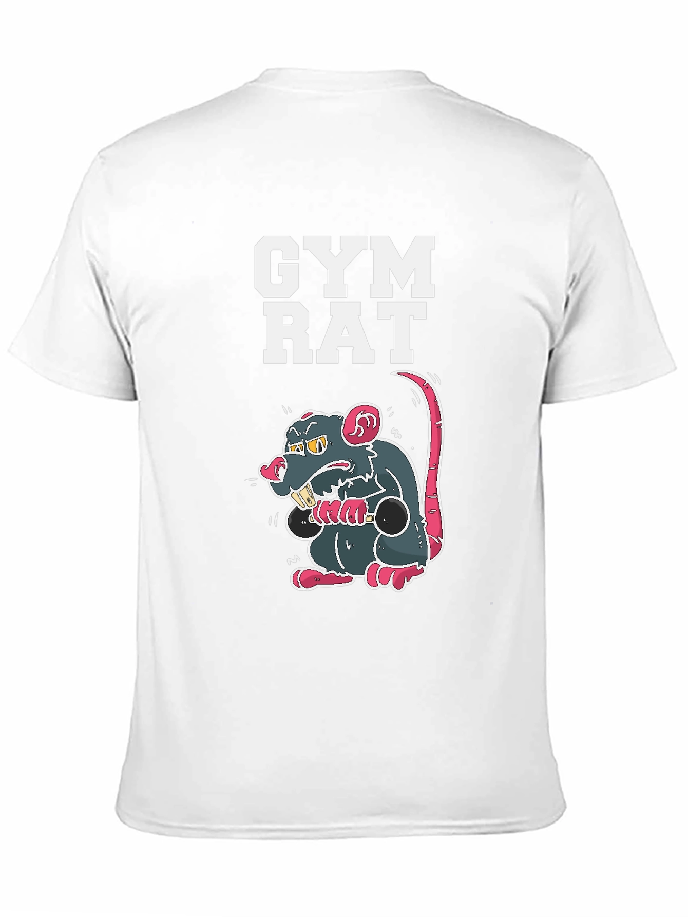 Gym Rat Graphic Tee - Black