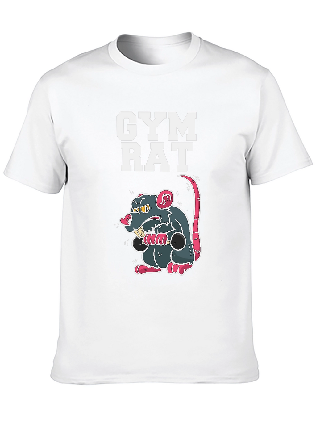 Gym Rat Graphic Tee - Black