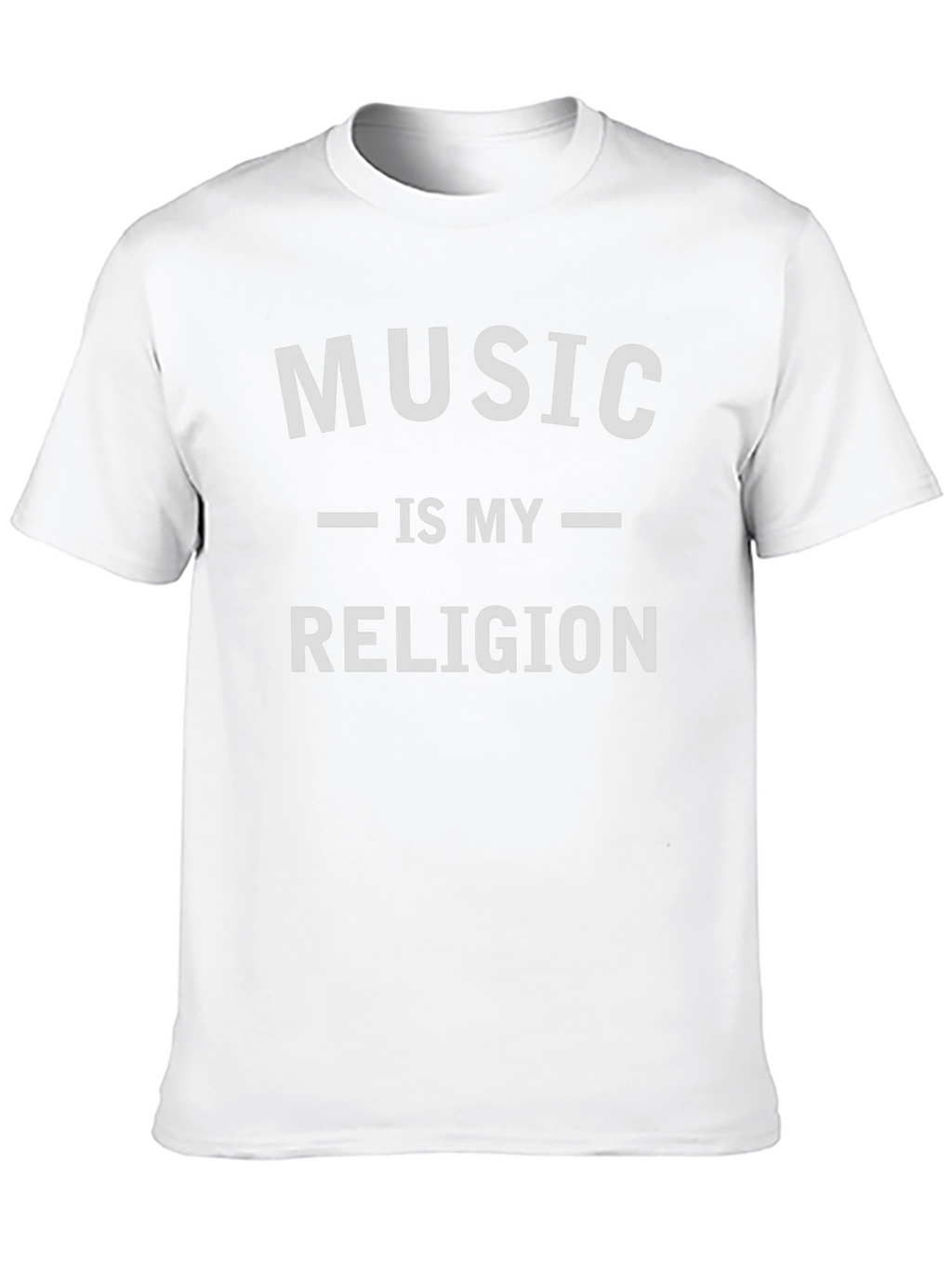Music is My Religion Graphic T-Shirt