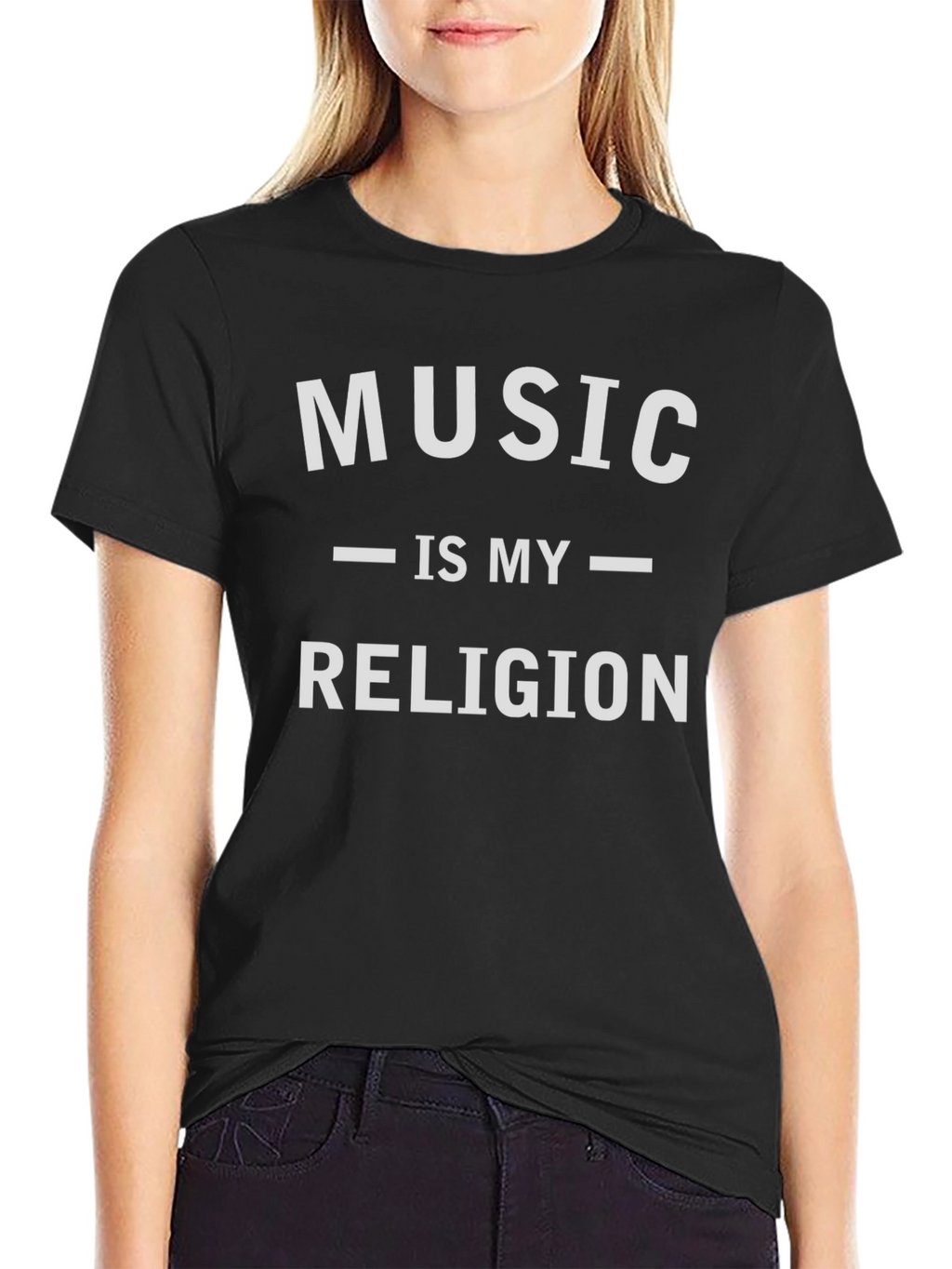 Music is My Religion Graphic T-Shirt