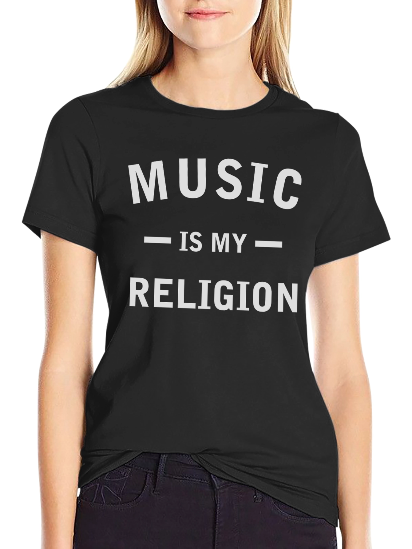 Music is My Religion Graphic T-Shirt