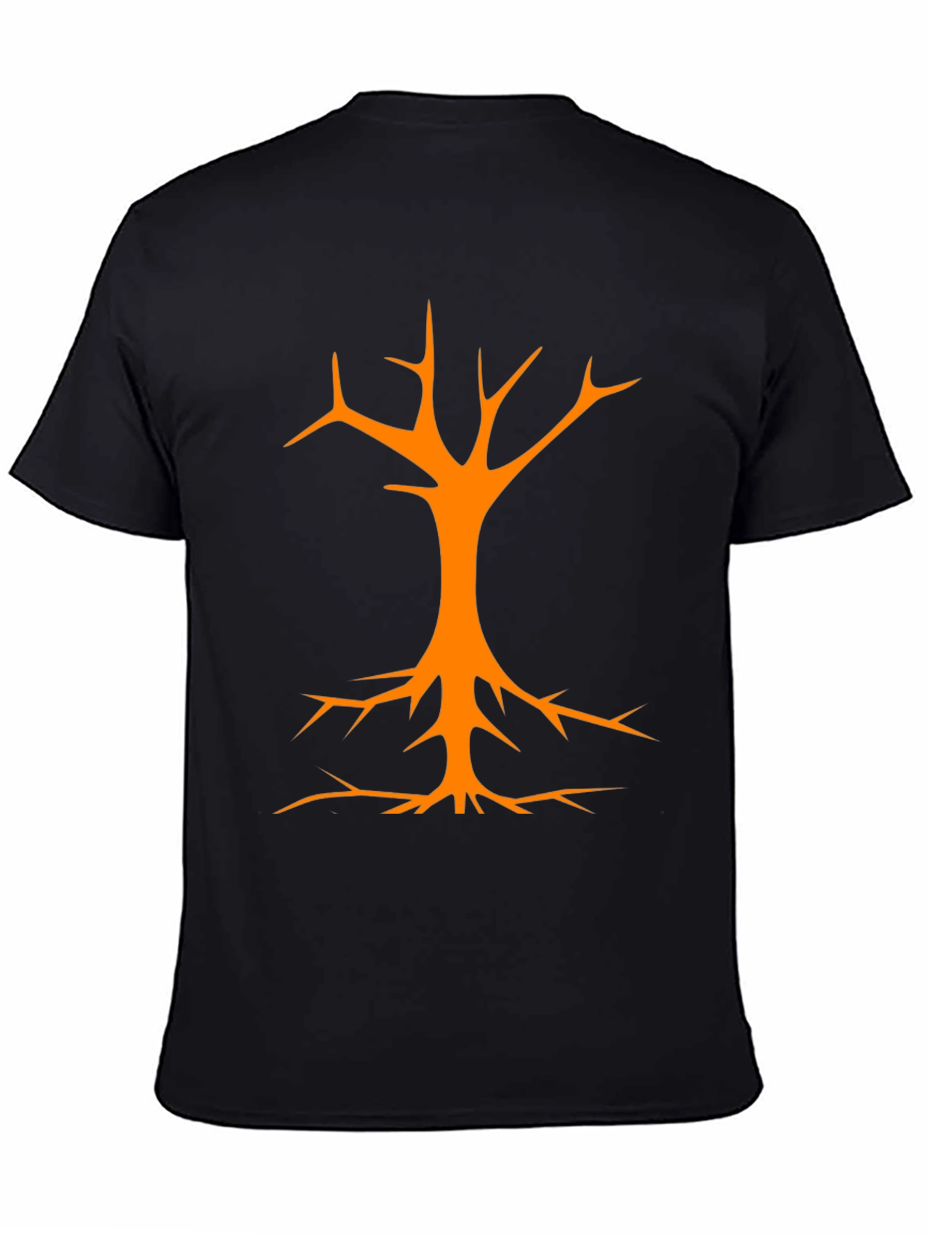 Tree Silhouette Graphic Tee - Casual Style