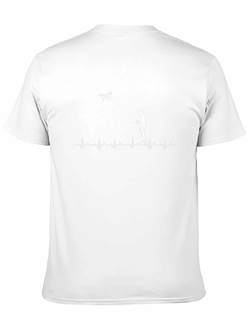 Drone Pilot Heartbeat T-Shirt - Flying Enthusiast