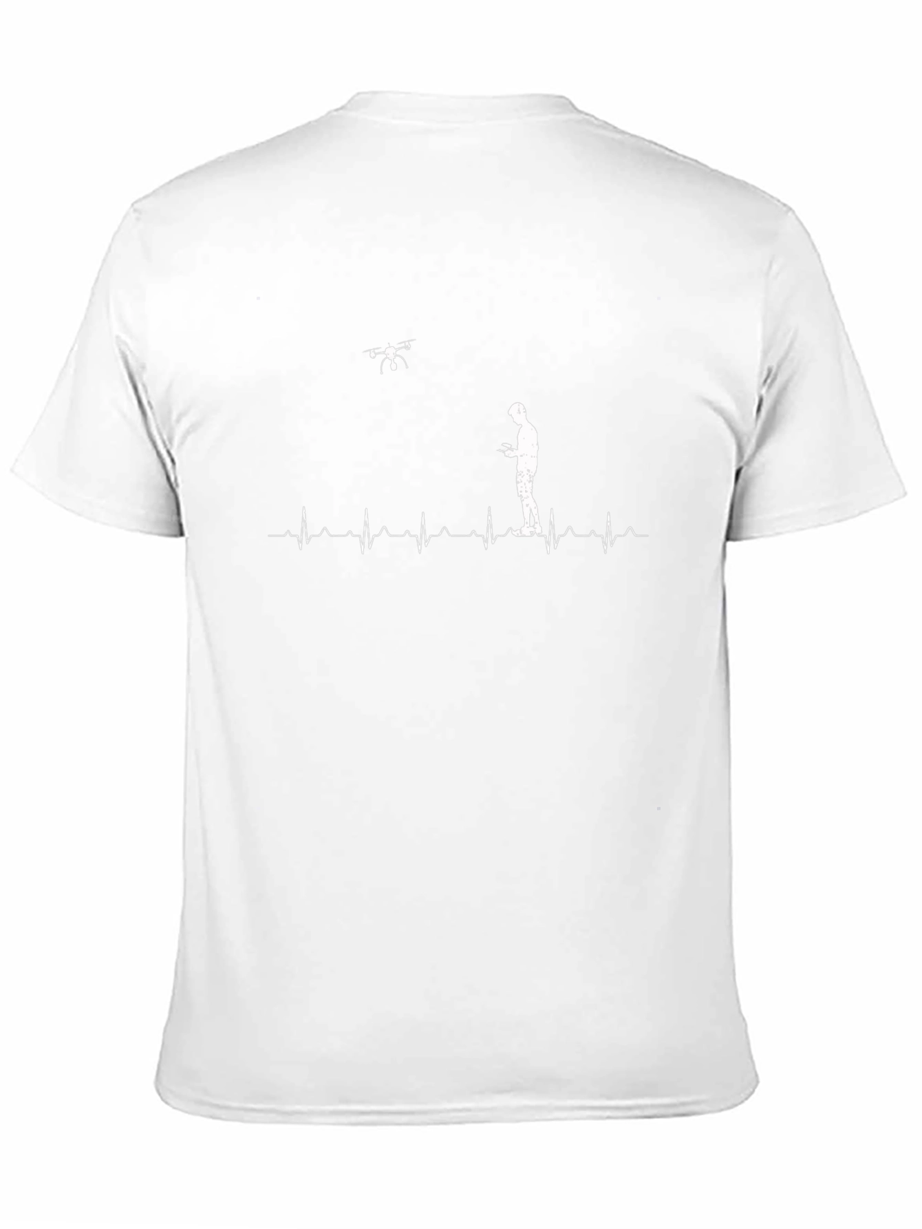 Drone Pilot Heartbeat T-Shirt - Flying Enthusiast