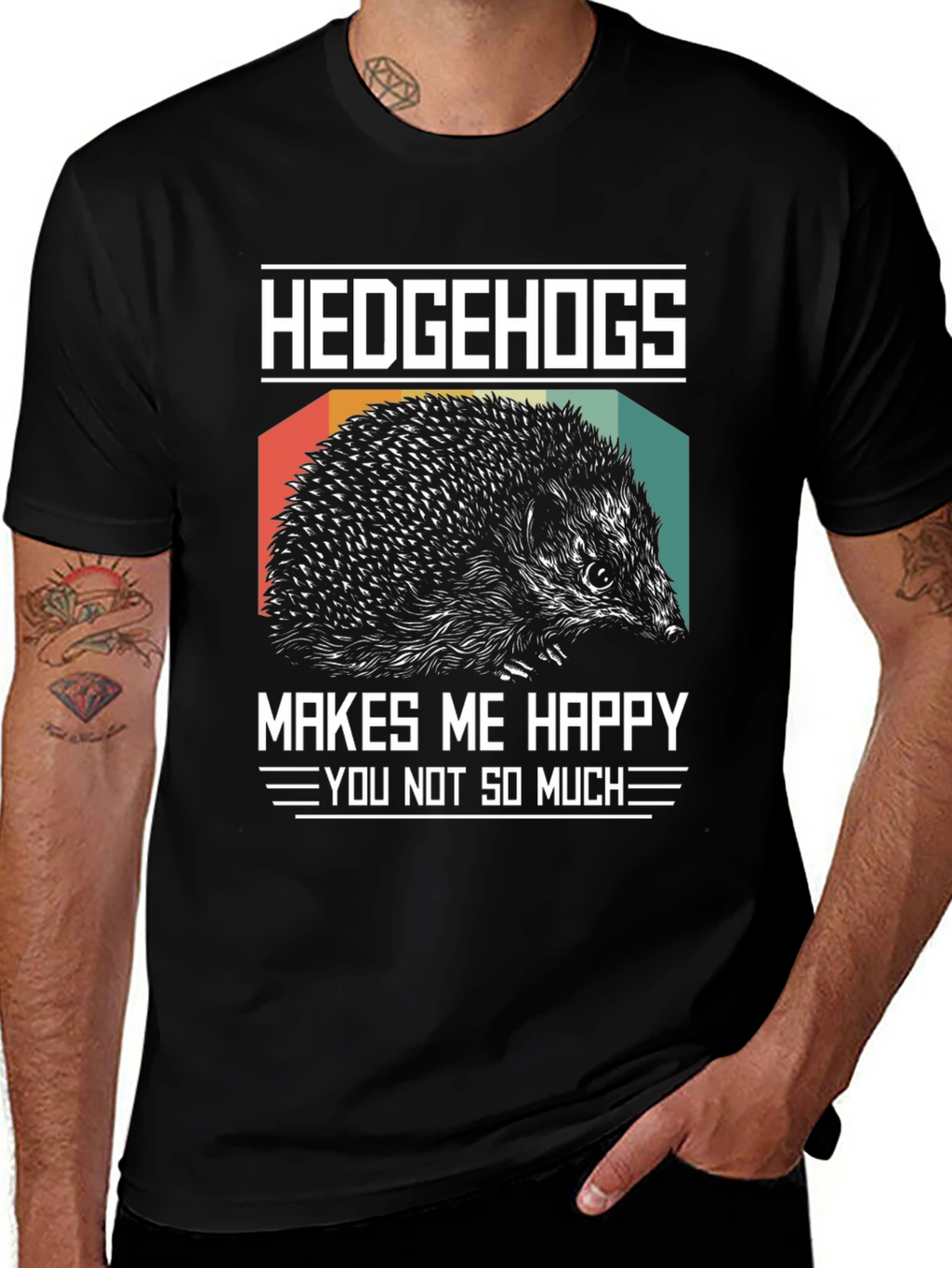 Hedgehogs Make Me Happy T-Shirt