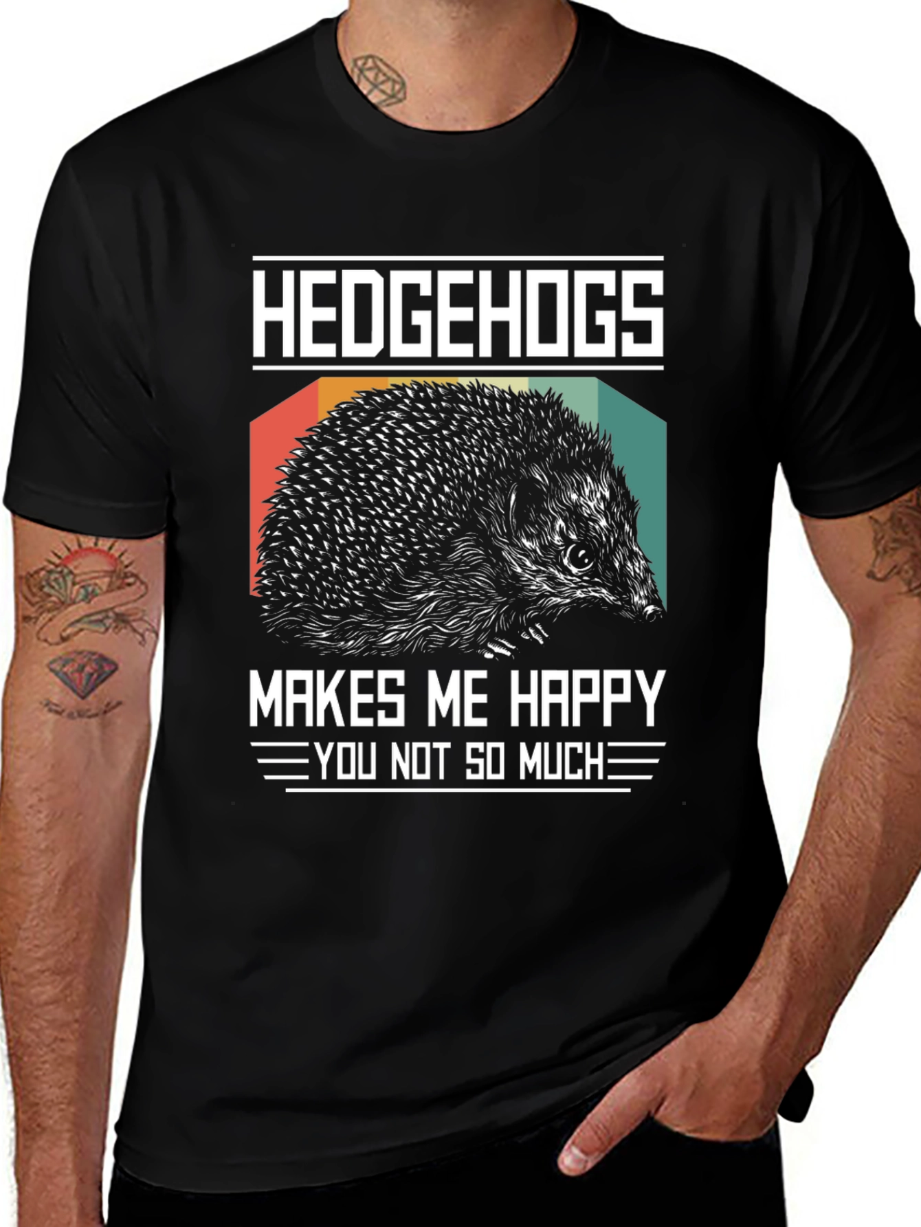 Hedgehogs Make Me Happy T-Shirt