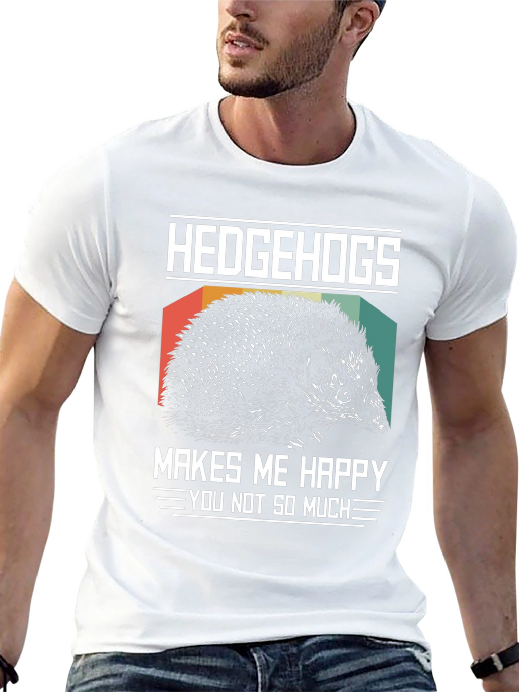 Hedgehogs Make Me Happy T-Shirt