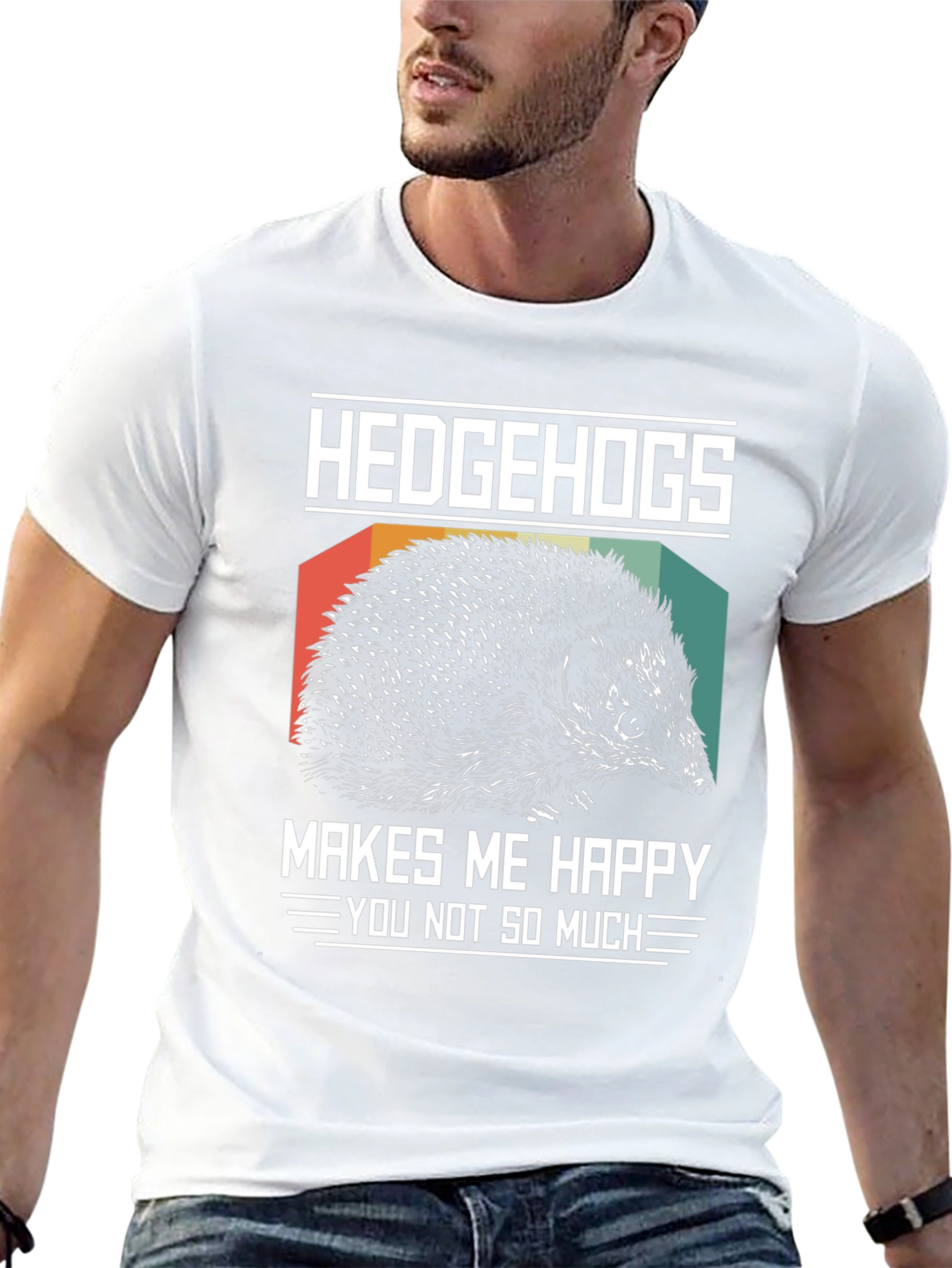 Hedgehogs Make Me Happy T-Shirt
