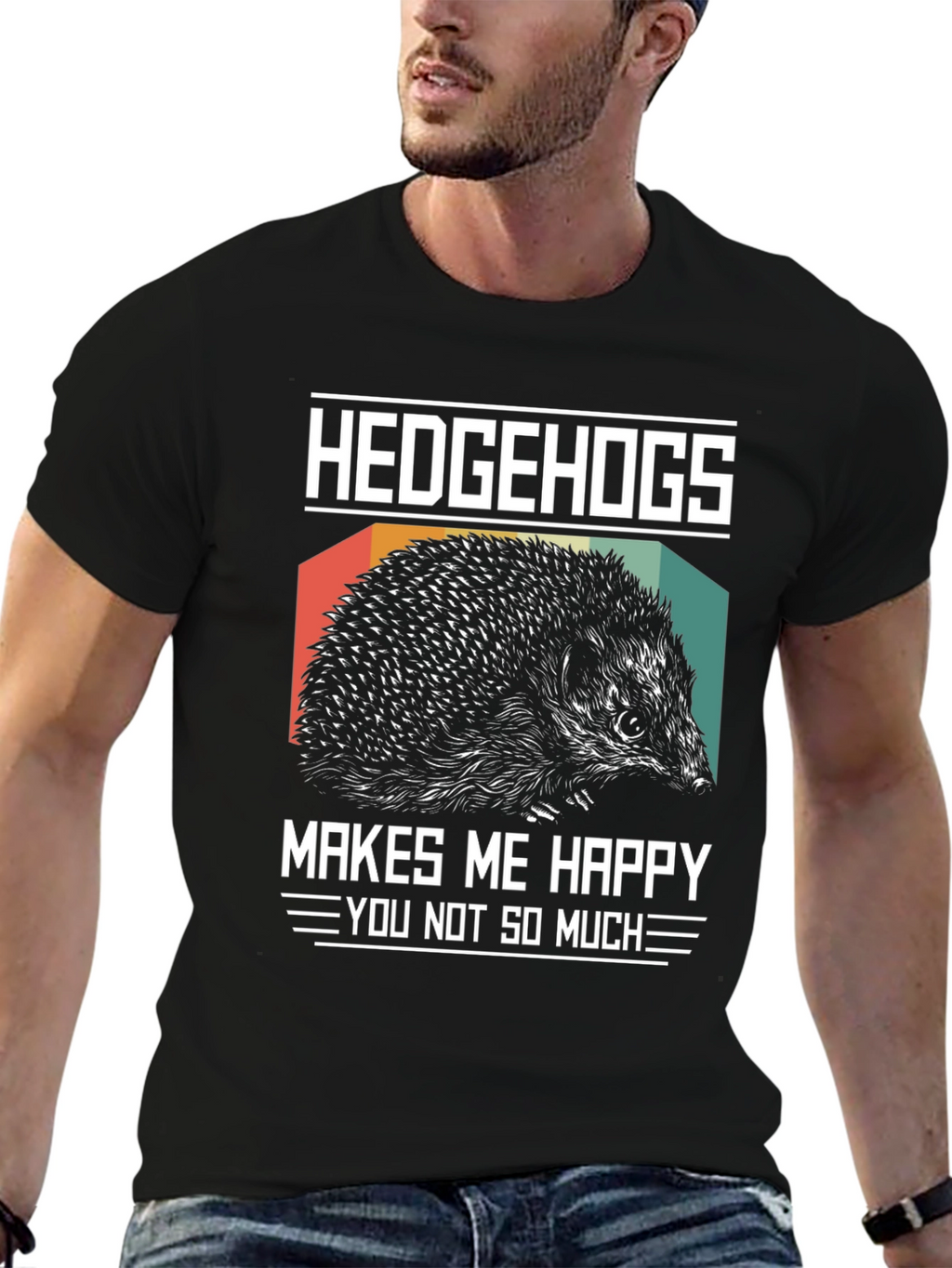 Hedgehogs Make Me Happy T-Shirt