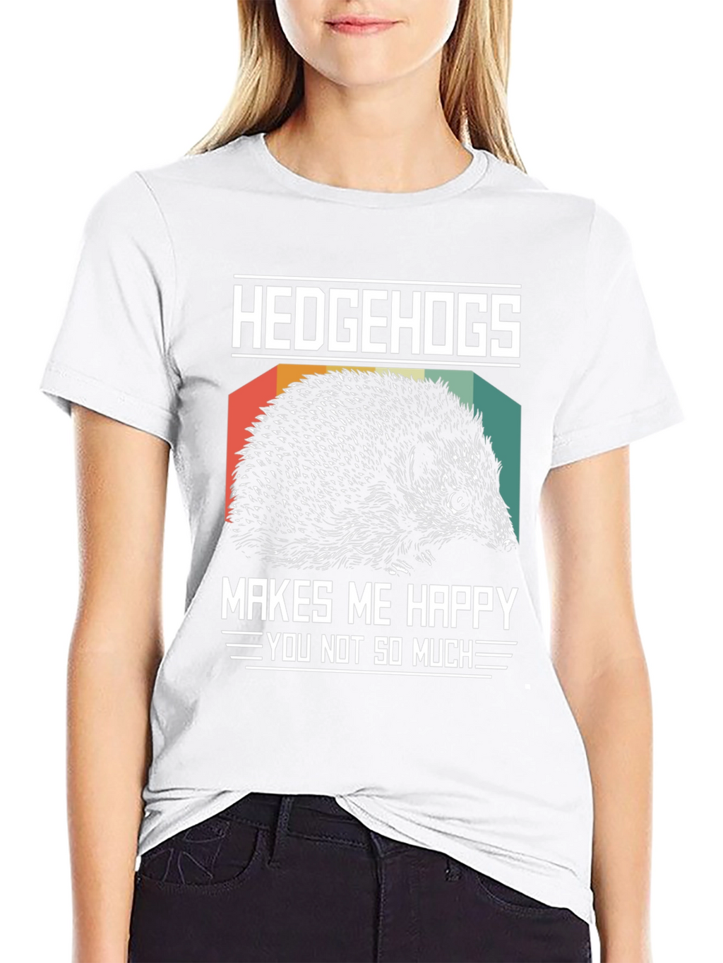 Hedgehogs Make Me Happy T-Shirt