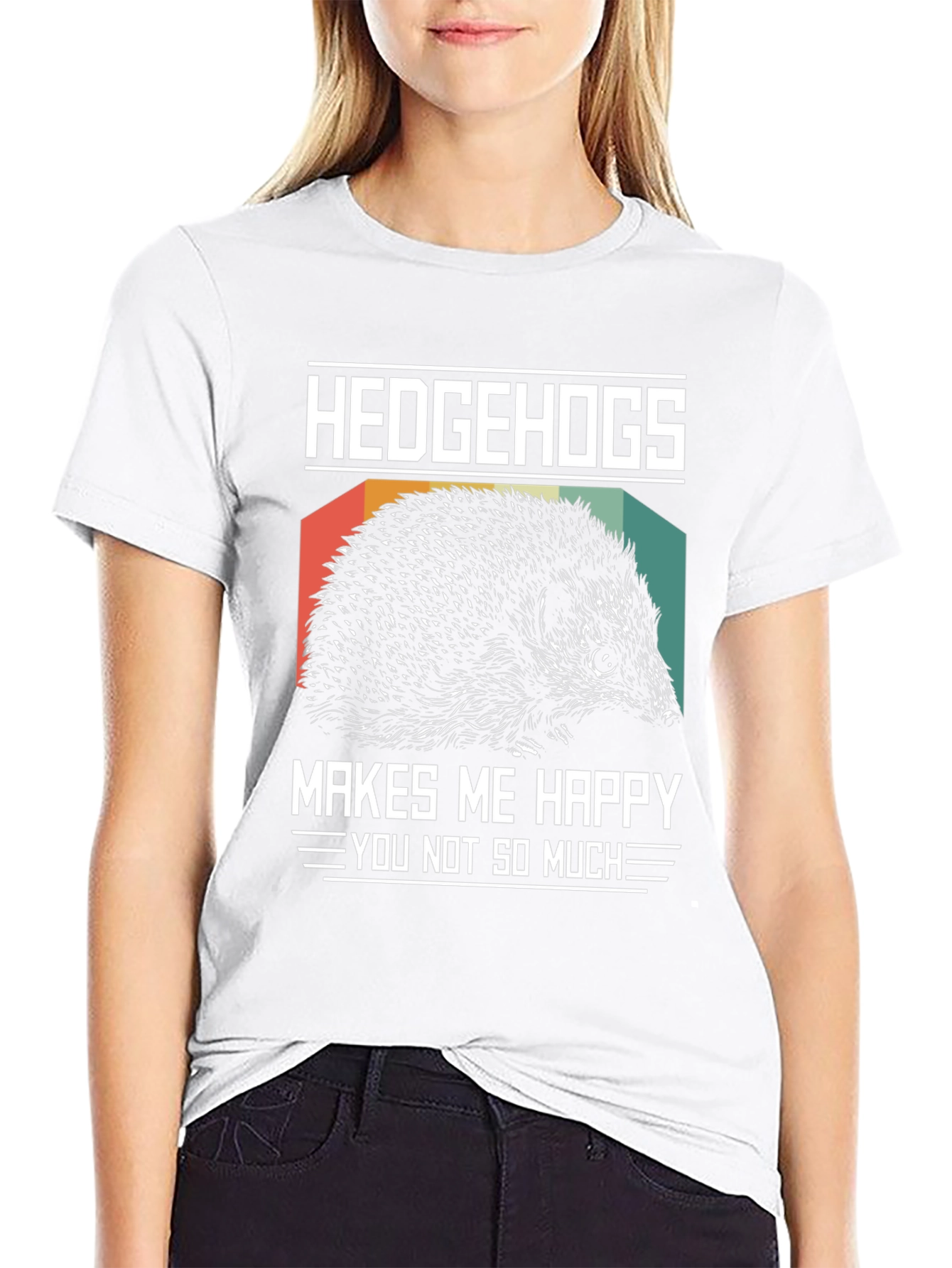 Hedgehogs Make Me Happy T-Shirt