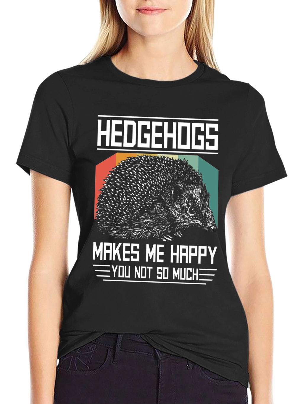 Hedgehogs Make Me Happy T-Shirt