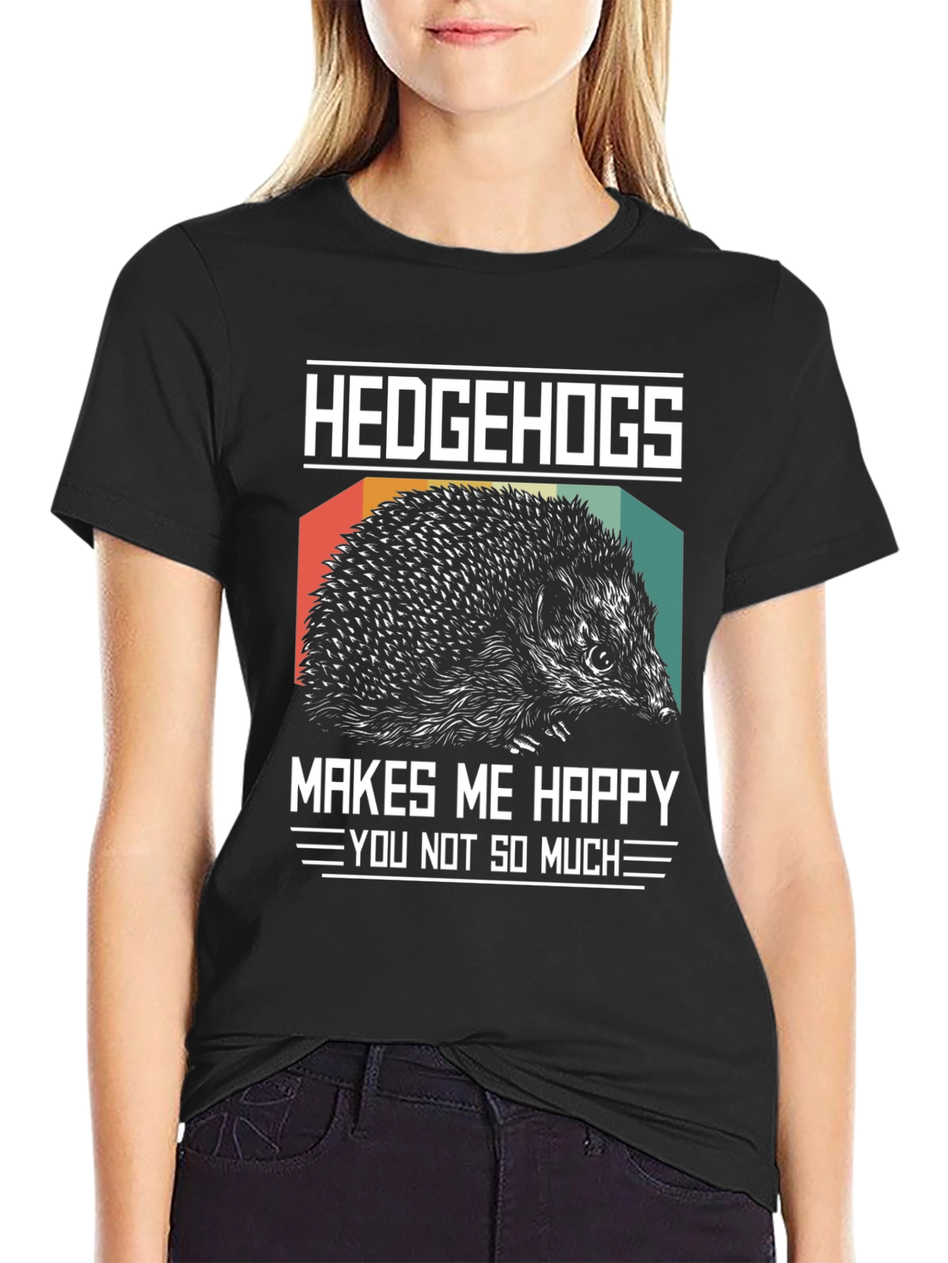 Hedgehogs Make Me Happy T-Shirt