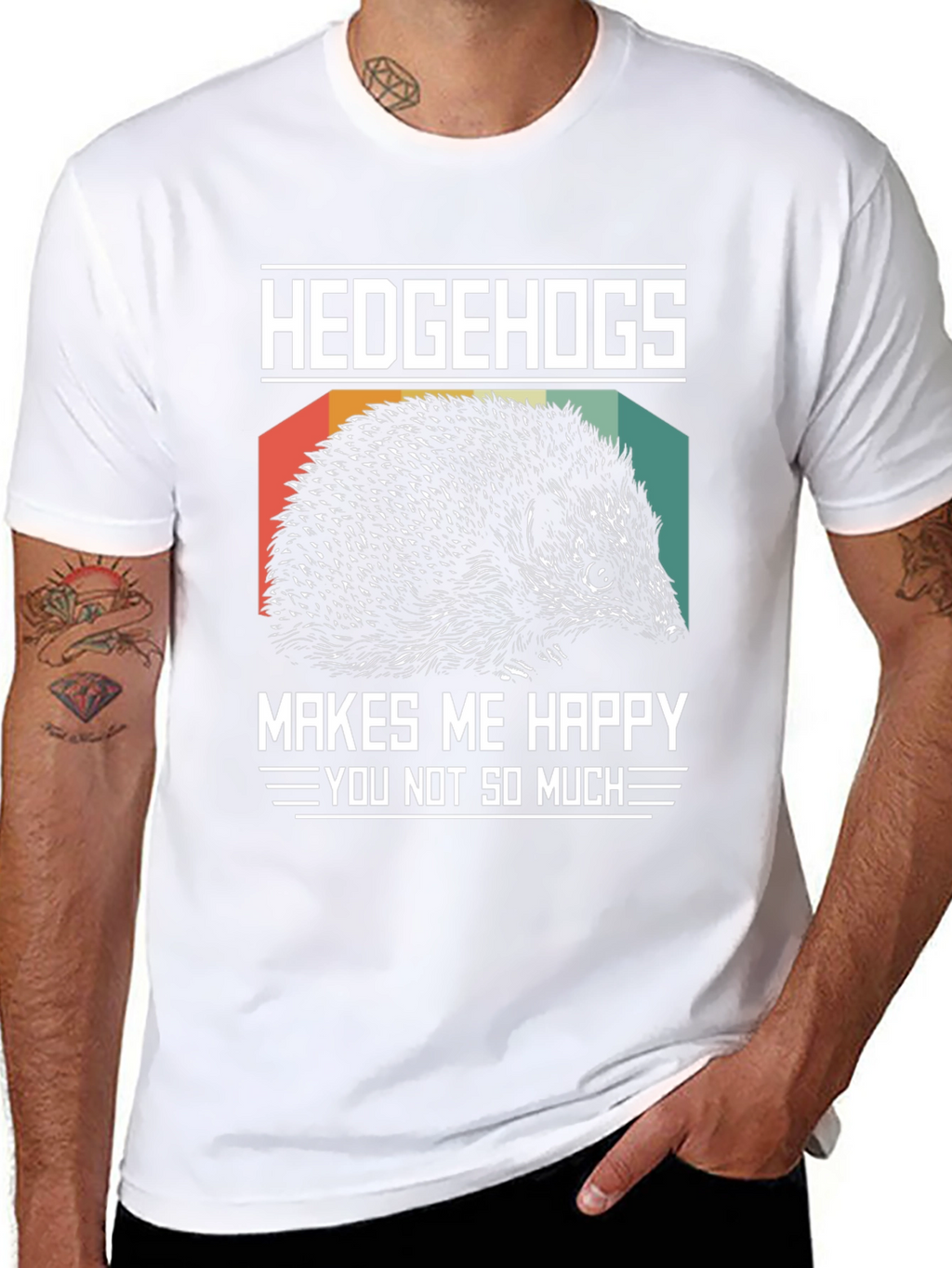Hedgehogs Make Me Happy T-Shirt