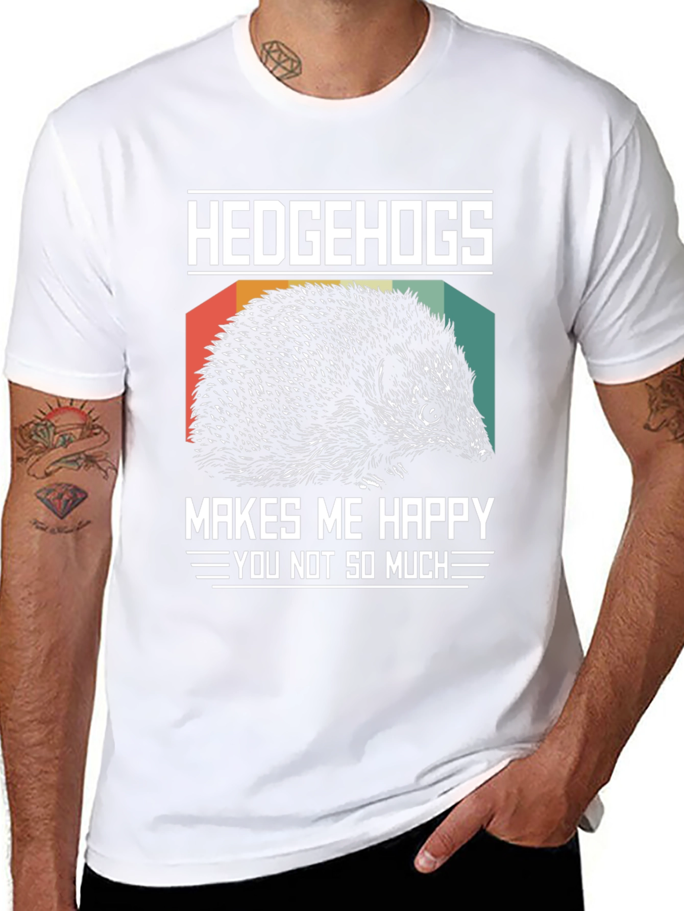 Hedgehogs Make Me Happy T-Shirt