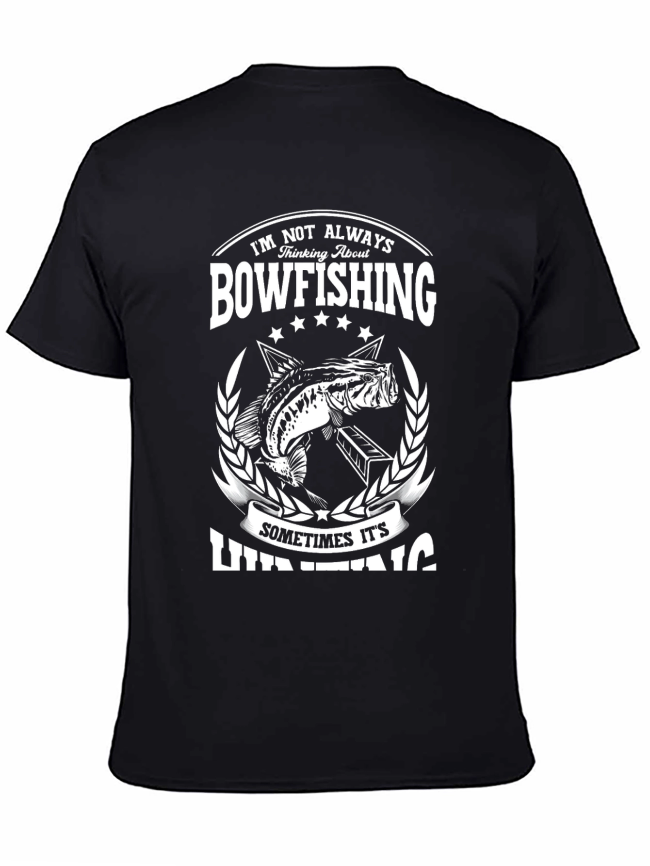 Bowfishing & Hunting Graphic T-Shirt