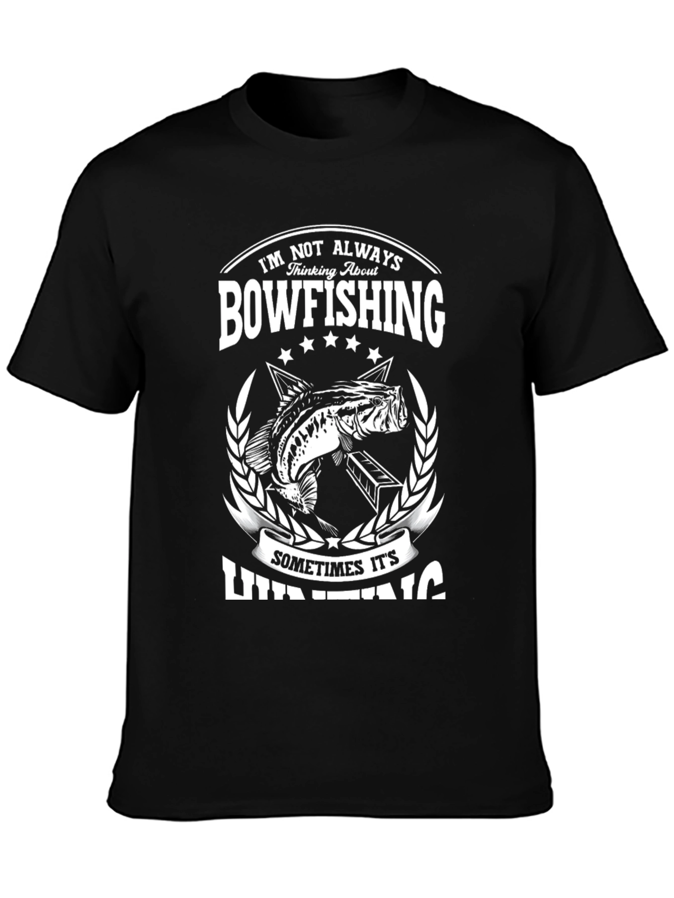 Bowfishing & Hunting Graphic T-Shirt