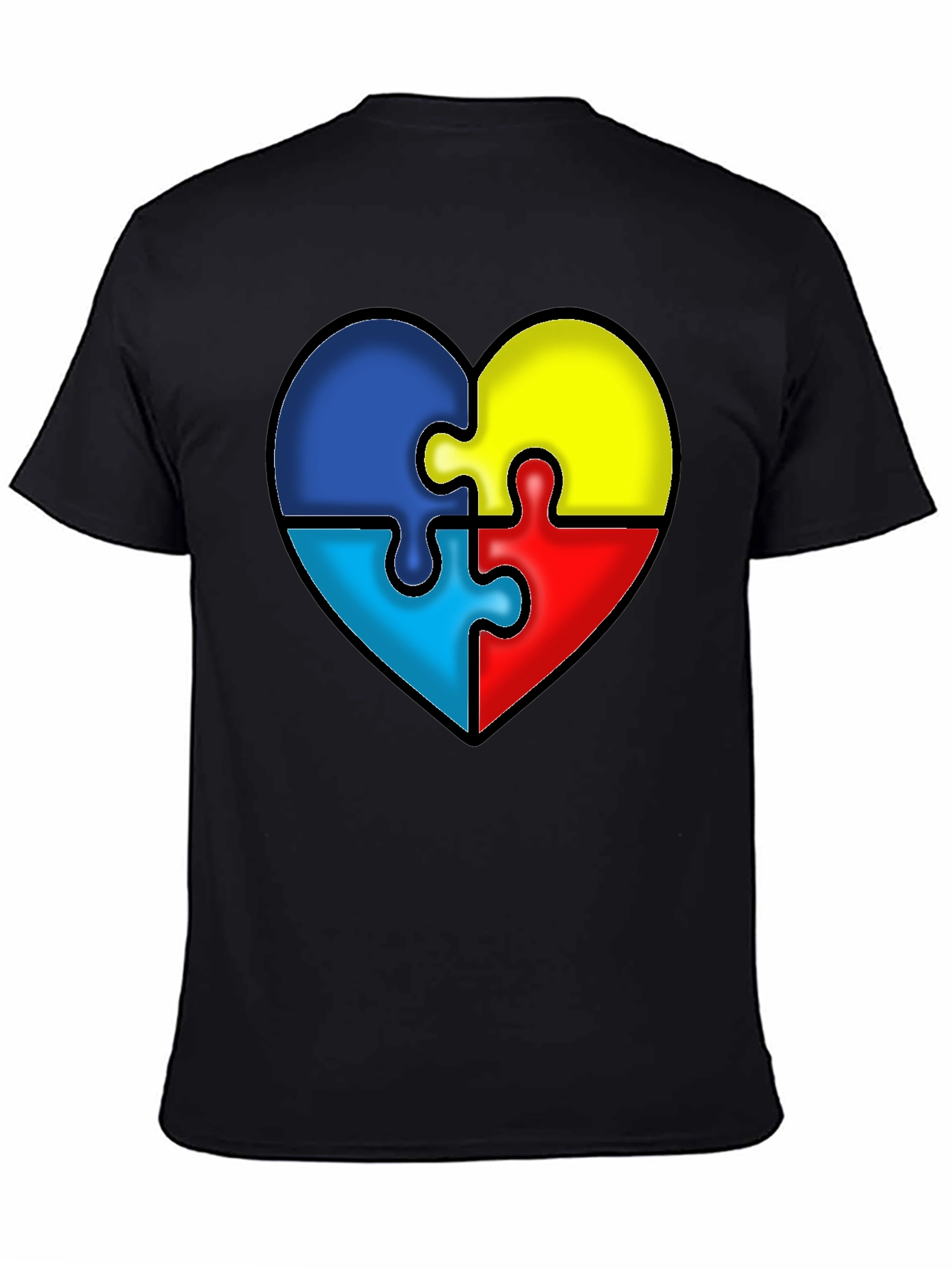 Autism Awareness Puzzle Heart T-Shirt