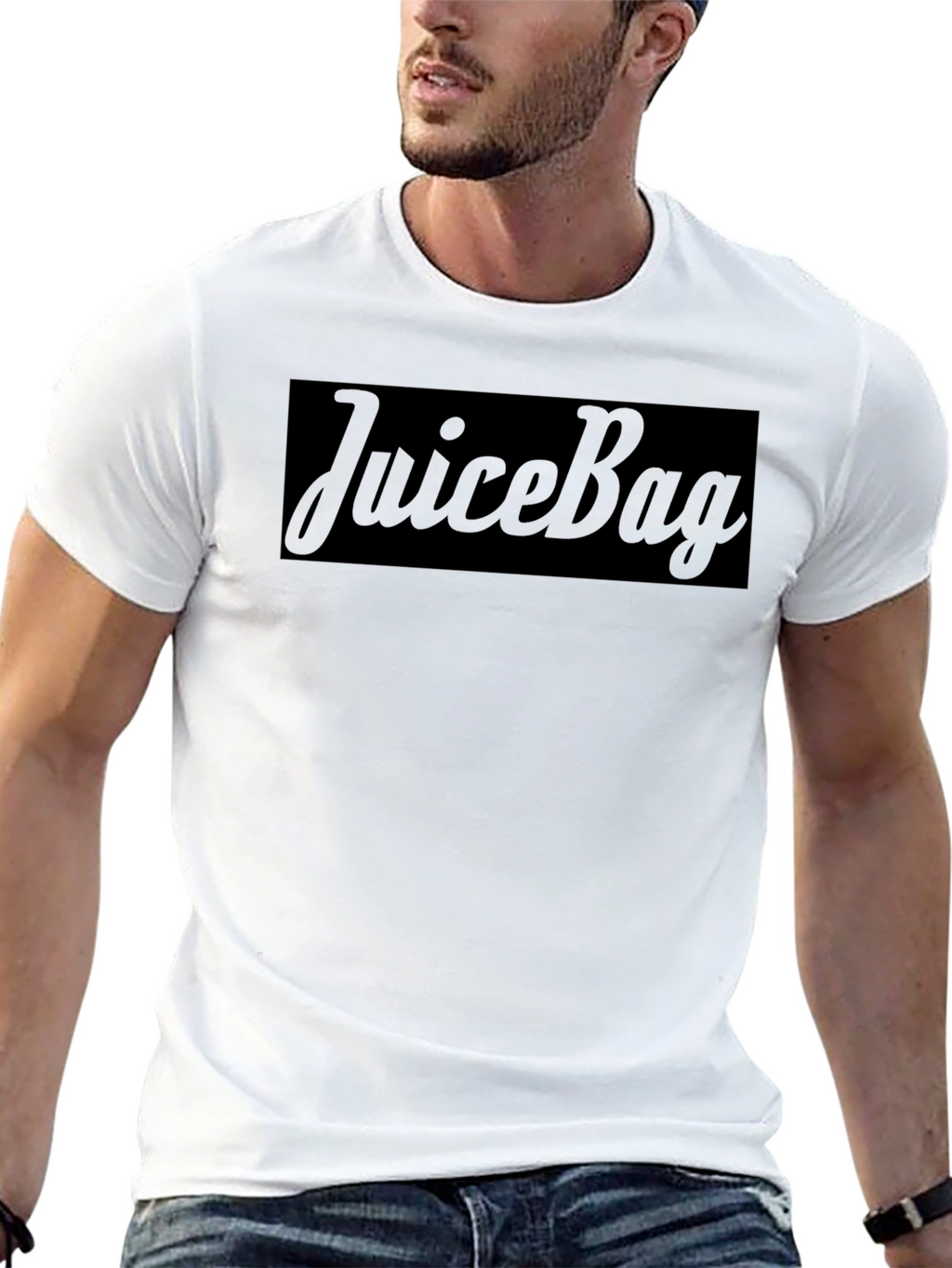 JuiceBag Black Graphic T-Shirt