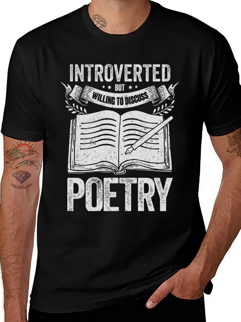 Introverted Poetry T-Shirt