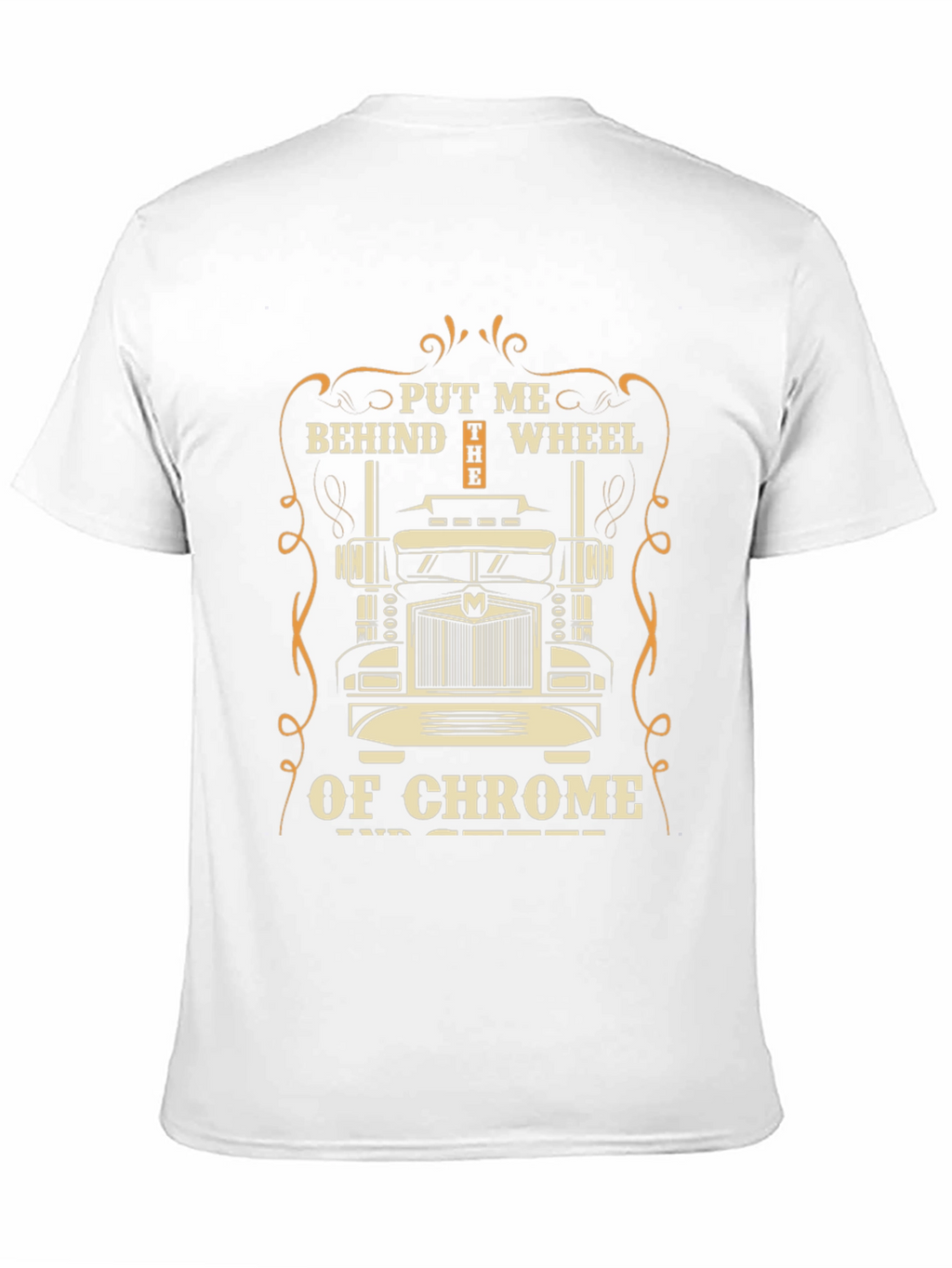 Truckers Chrome Wheel T-Shirt