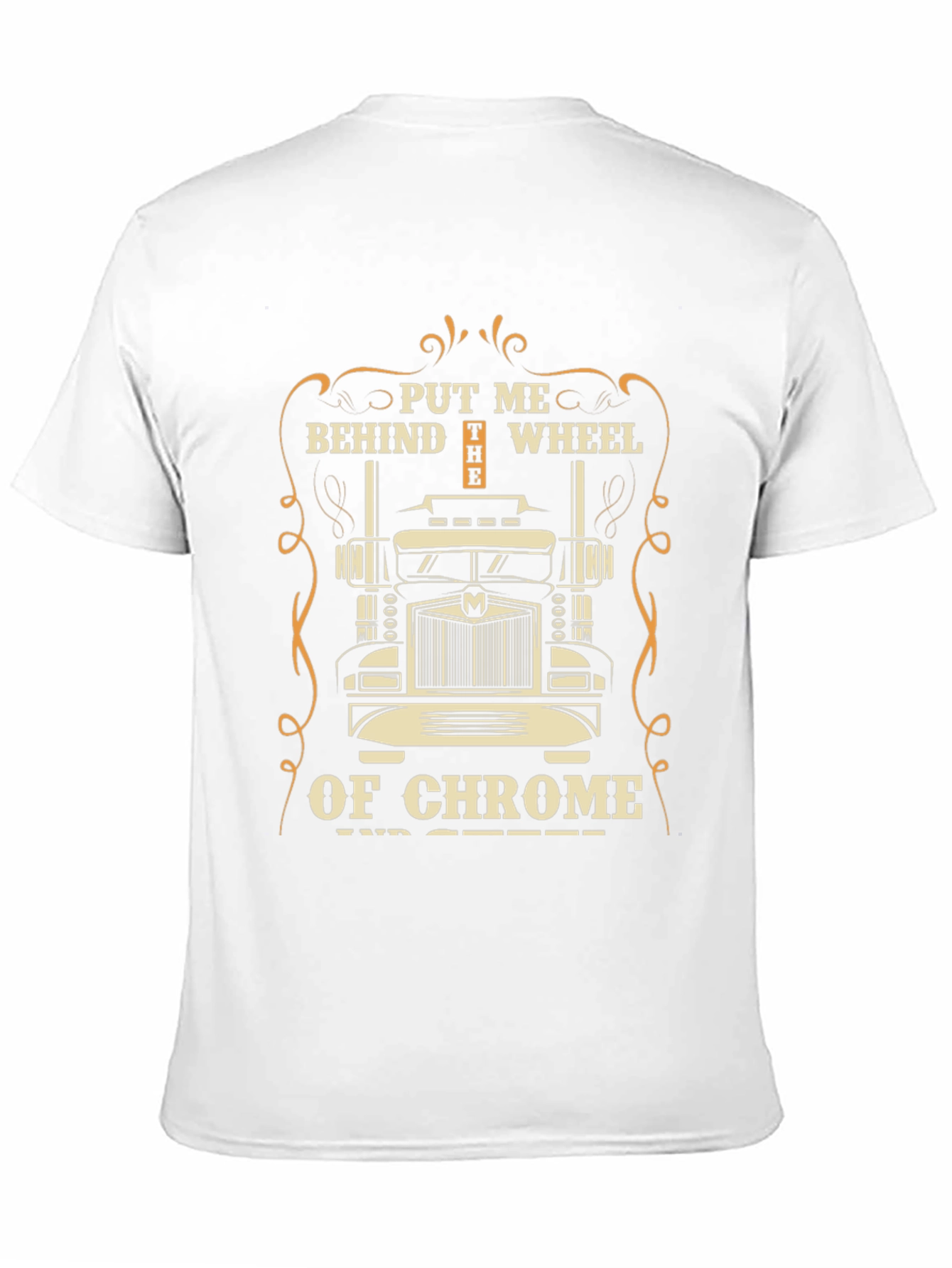 Truckers Chrome Wheel T-Shirt