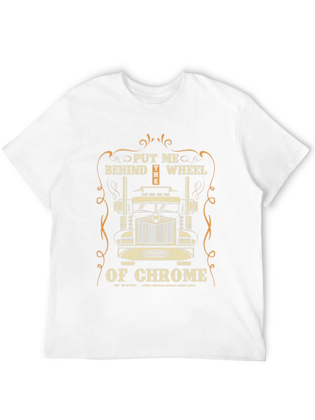 Truckers Chrome Wheel T-Shirt